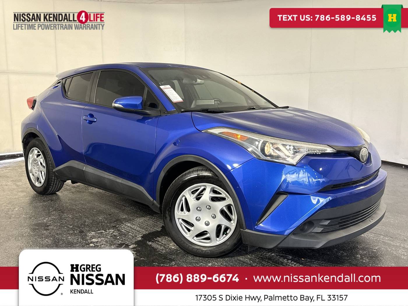 2019 Toyota C-HR LE — SUV — 63,128 mi — Palmetto Bay, FL