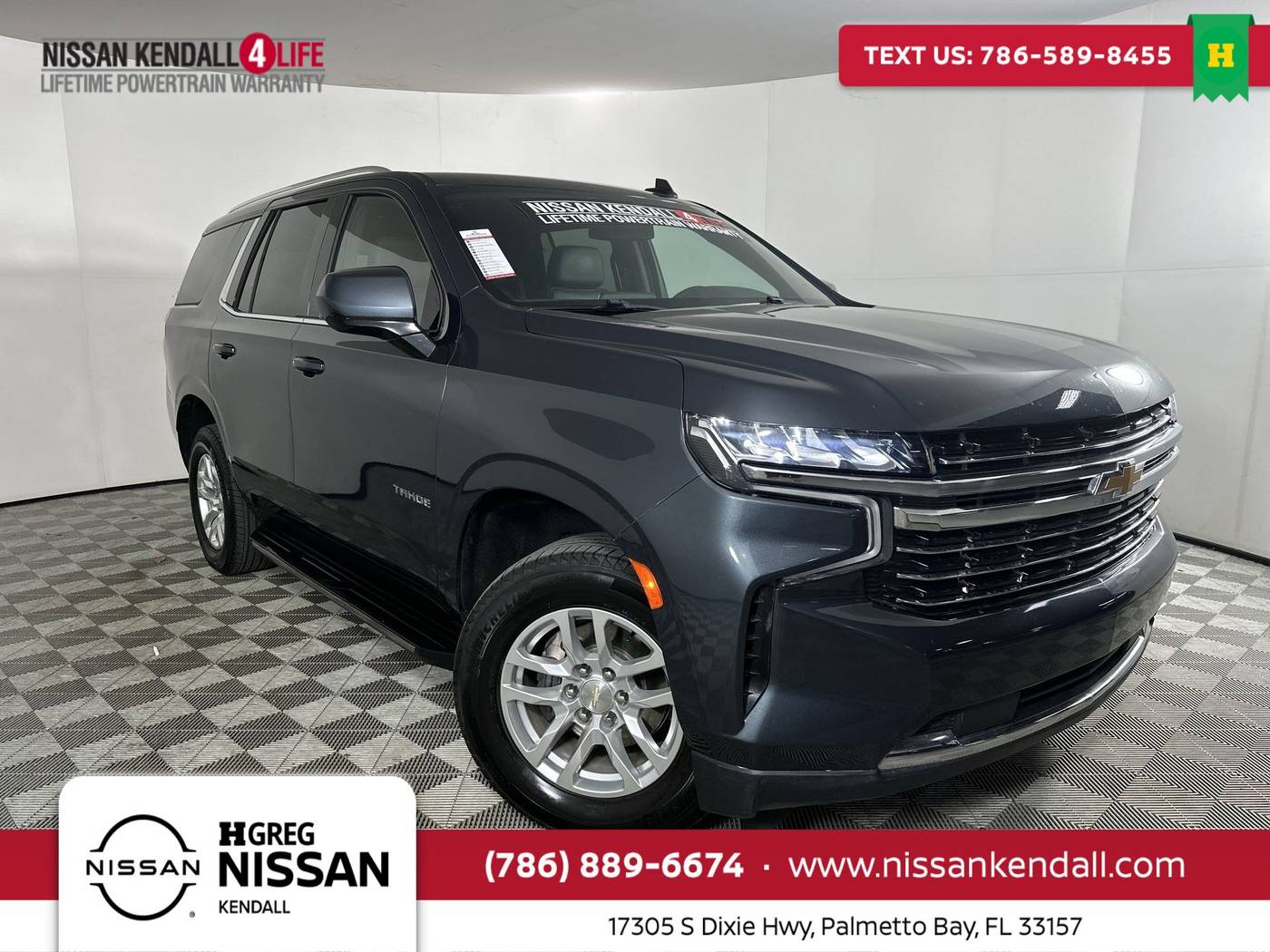 2021 Chevrolet Tahoe LT — SUV — 77,741 mi — Palmetto Bay, FL