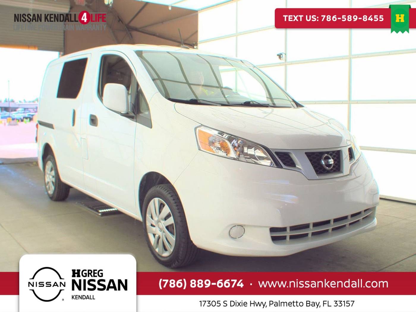 2021 Nissan NV200 Compact Cargo SV — Cargo Van — 73,273 mi — Palmetto Bay, FL