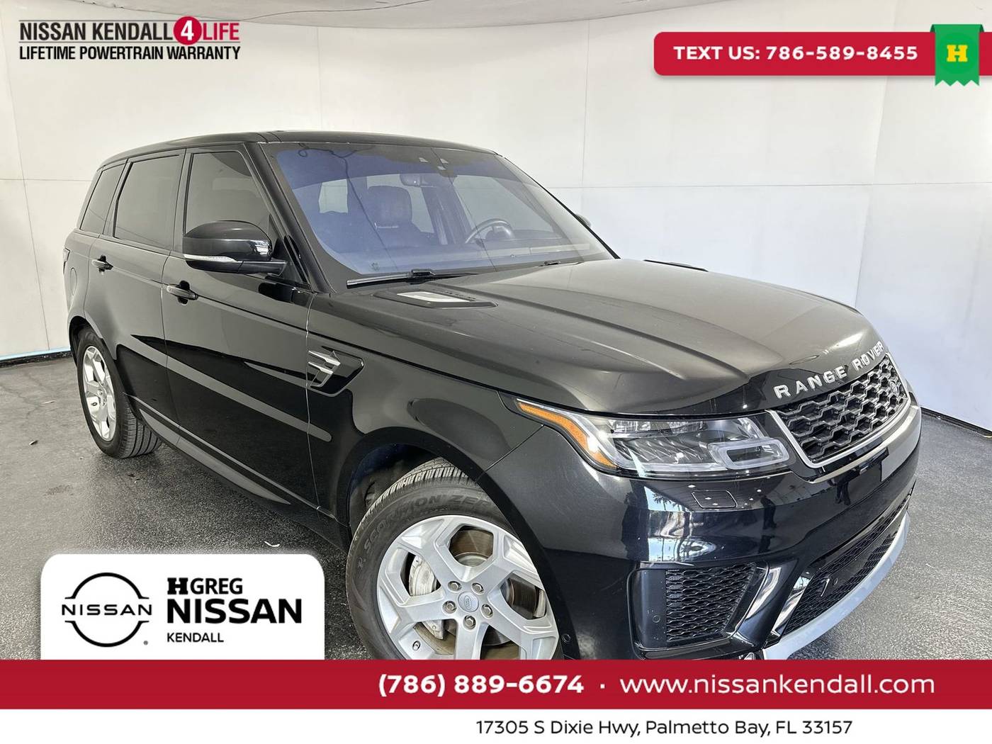 2019 Land Rover Range Rover Sport HSE — SUV — 57,461 mi — Palmetto Bay, FL