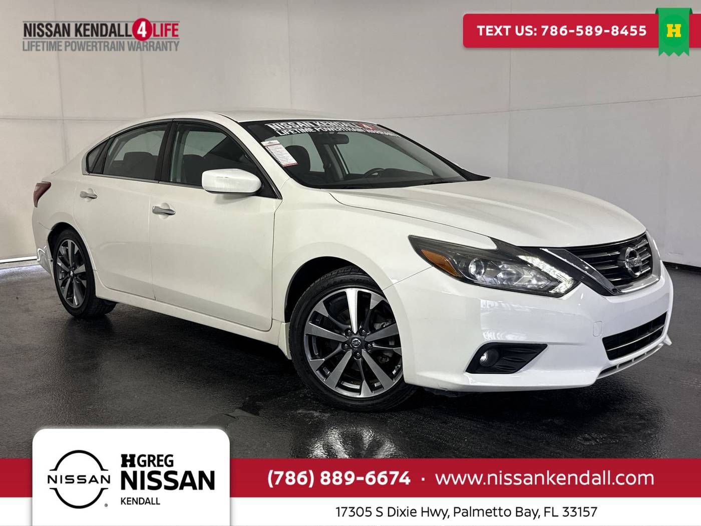 2017 Nissan Altima 2.5 SR — Sedan — 46,653 mi — Palmetto Bay, FL