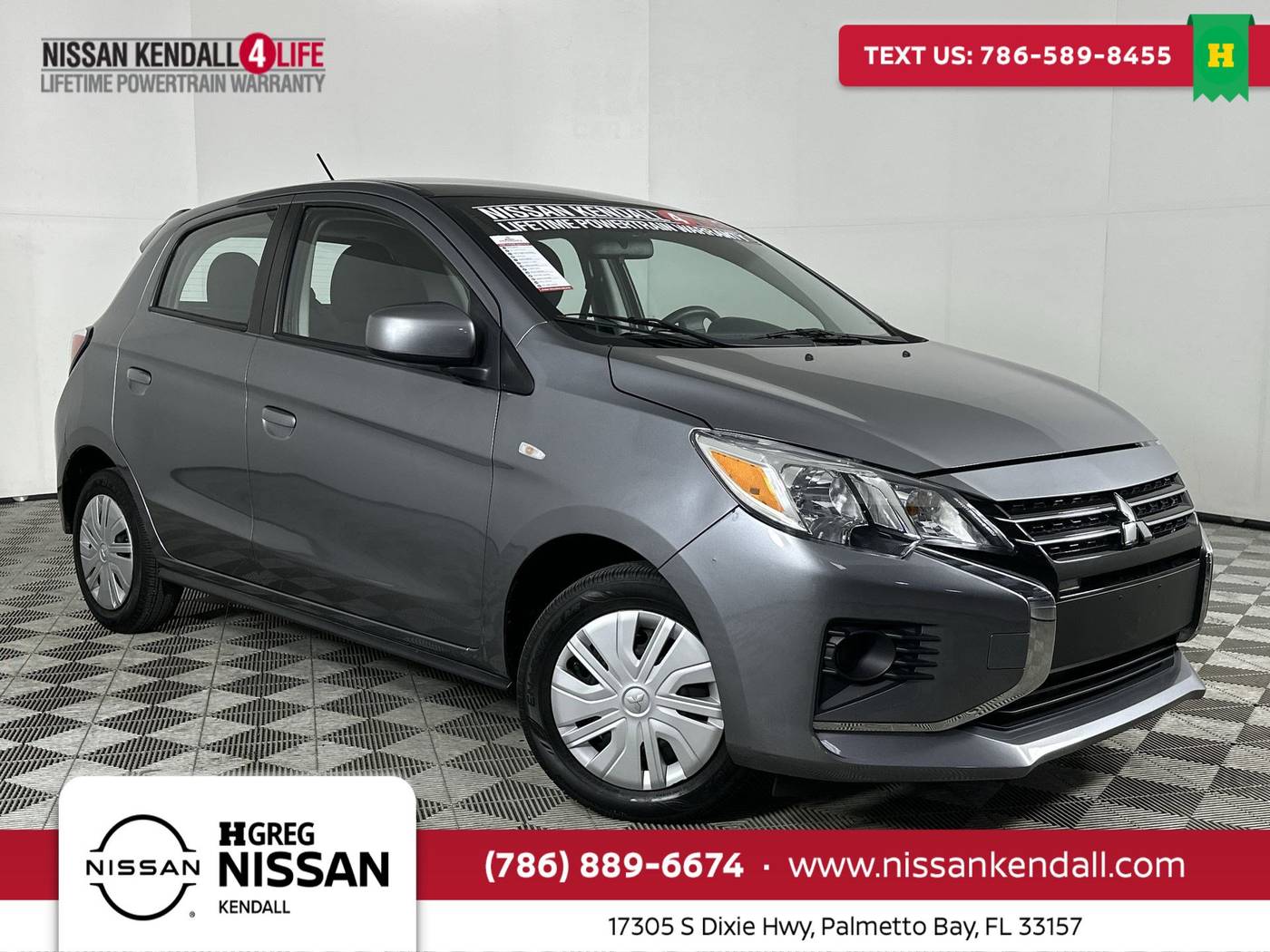 2021 Mitsubishi Mirage ES — Hatchback — 51,448 mi — Palmetto Bay, FL