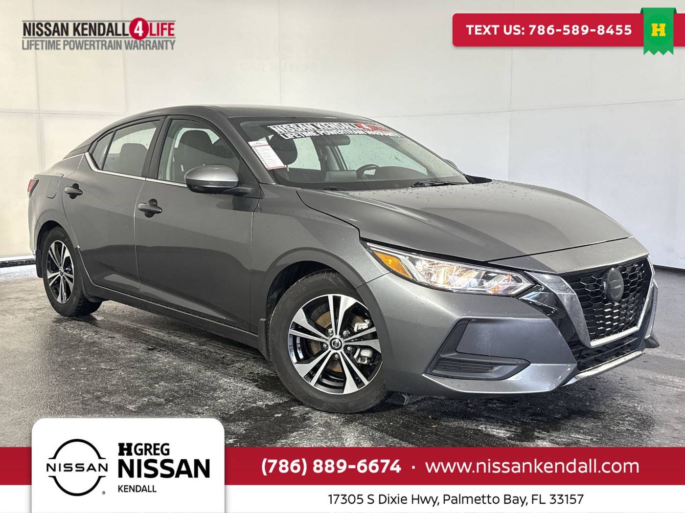 2023 Nissan Sentra SV — Sedan — 42,640 mi — Palmetto Bay, FL