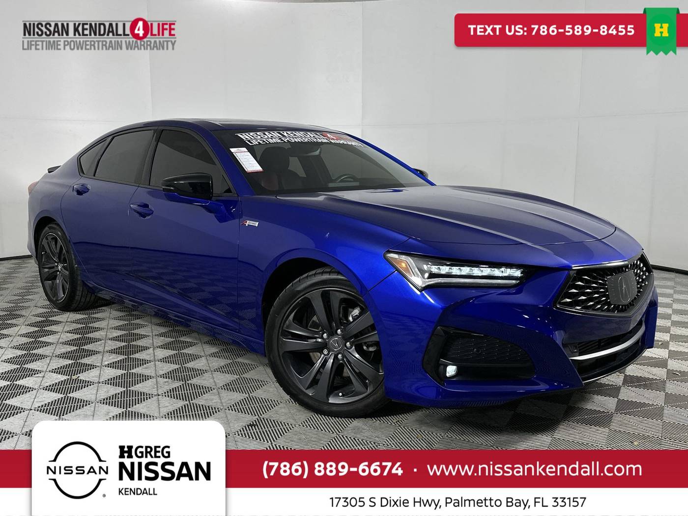 2021 Acura TLX A-Spec Package — Sedan — 45,986 mi — Palmetto Bay, FL