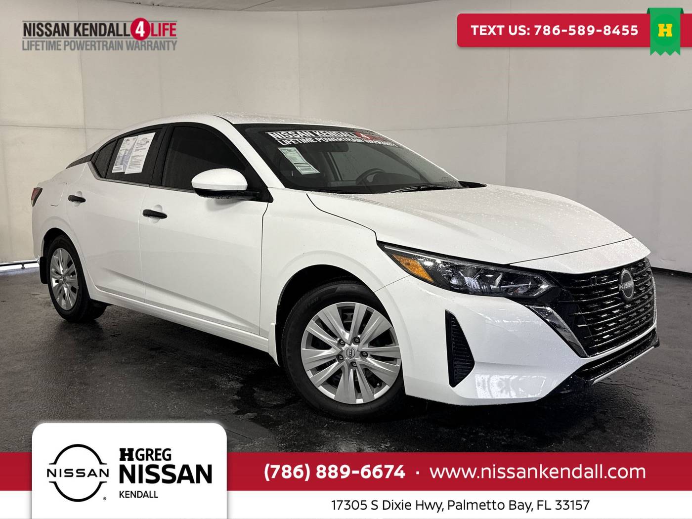 2025 Nissan Sentra S — Sedan — 5,773 mi — Palmetto Bay, FL