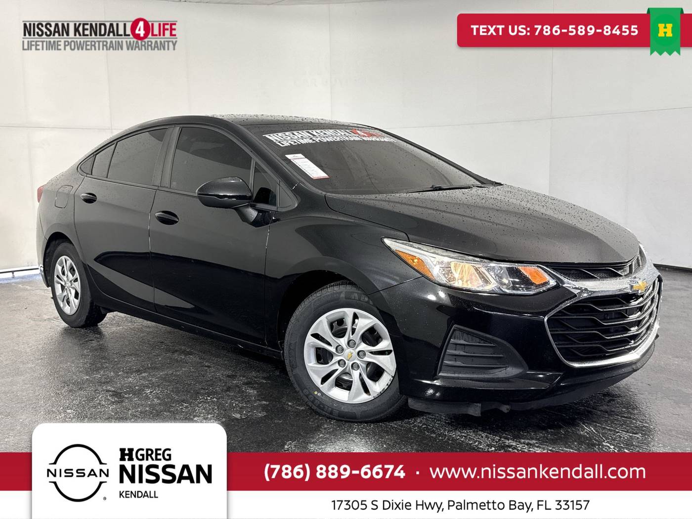 2019 Chevrolet Cruze LS — Sedan — 90,497 mi — Palmetto Bay, FL