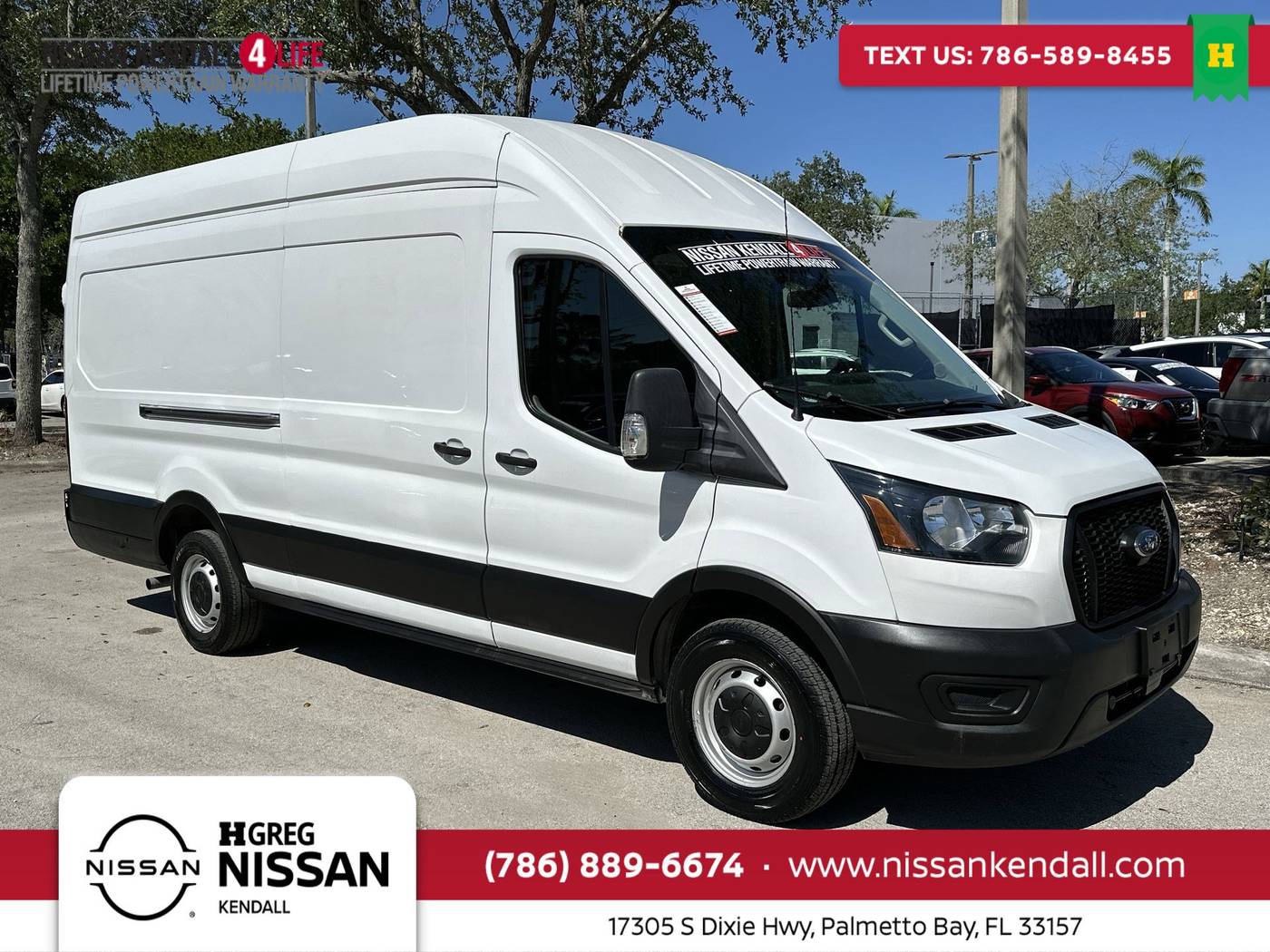 2021 Ford Transit Cargo Van T-250 — Cargo Van — 35,222 mi — Palmetto Bay, FL