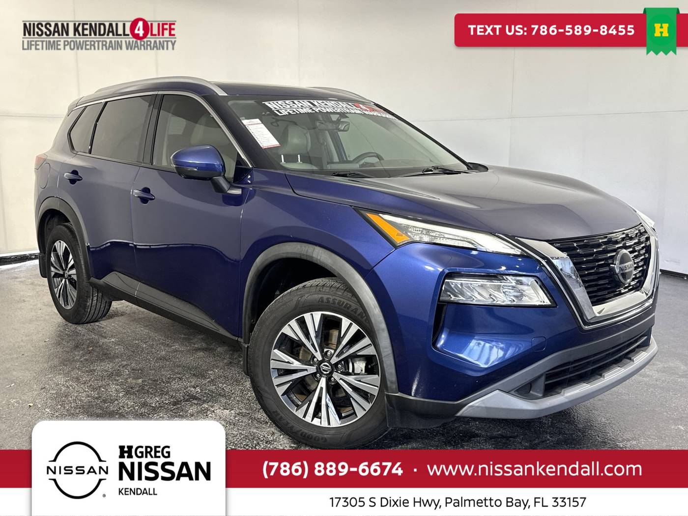 2021 Nissan Rogue SV — SUV — 36,378 mi — Palmetto Bay, FL