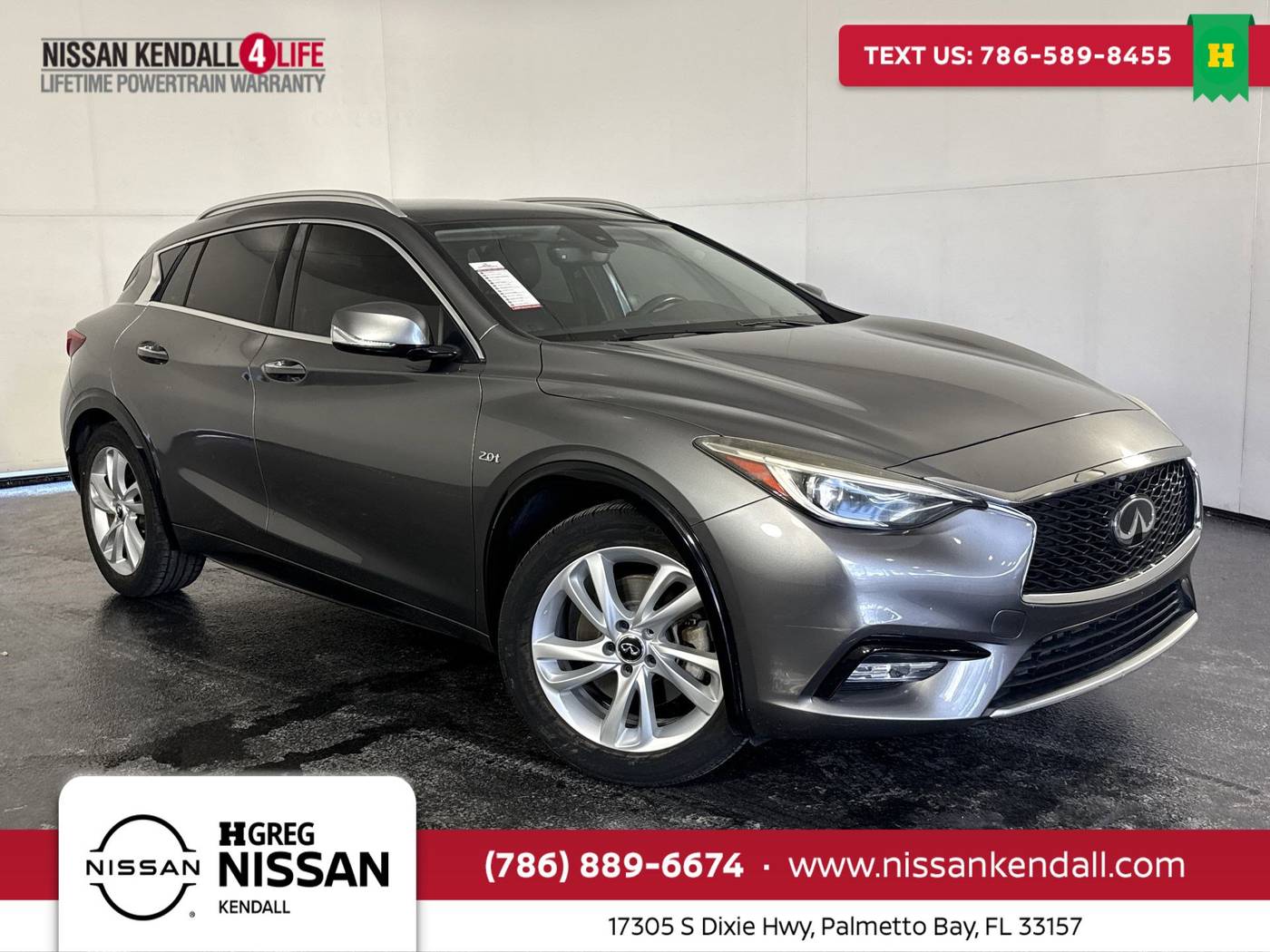 2018 INFINITI QX30 ESSENTIAL — SUV — 49,154 mi — Palmetto Bay, FL