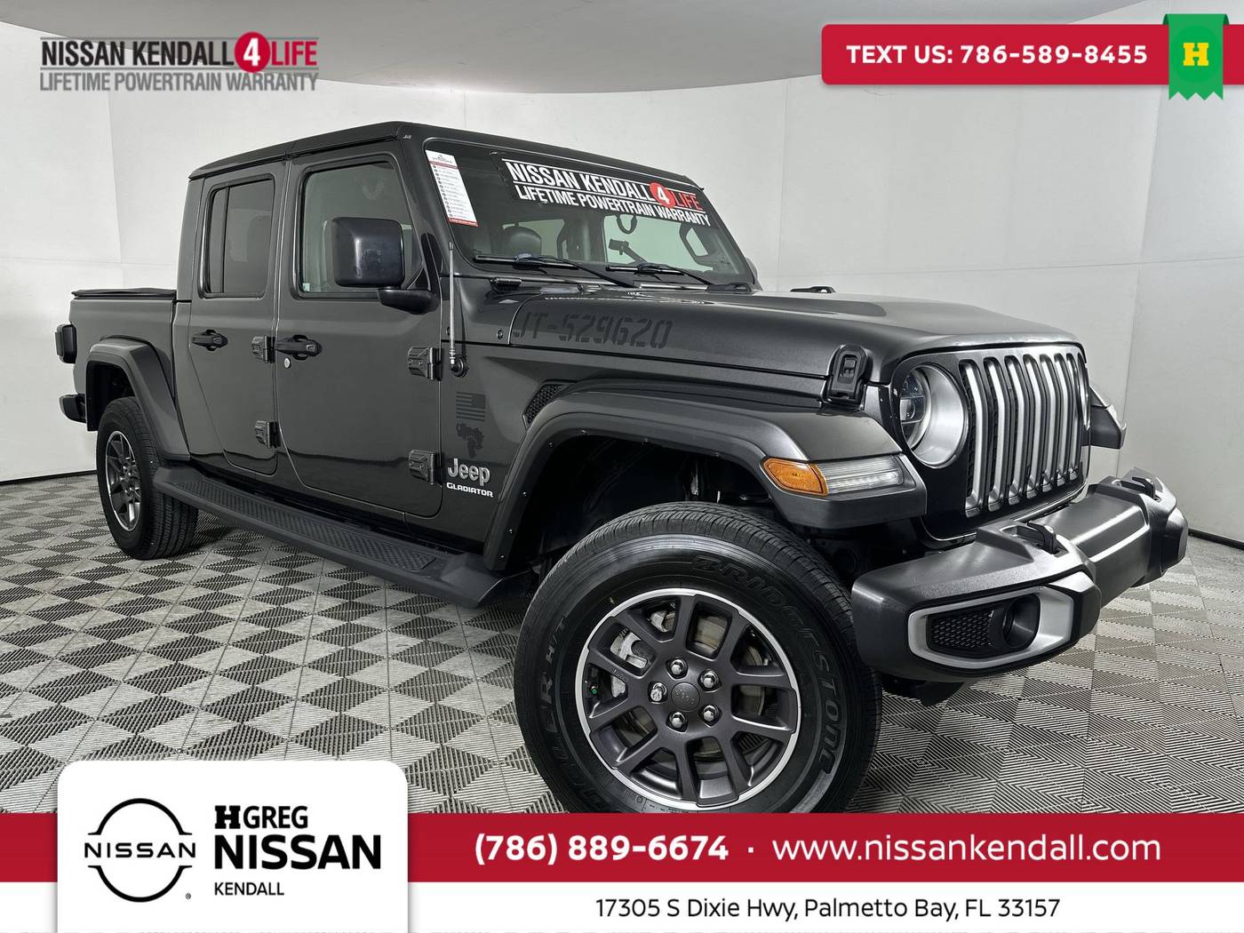 2021 Jeep Gladiator Overland — Pickup Truck — 47,165 mi — Palmetto Bay, FL