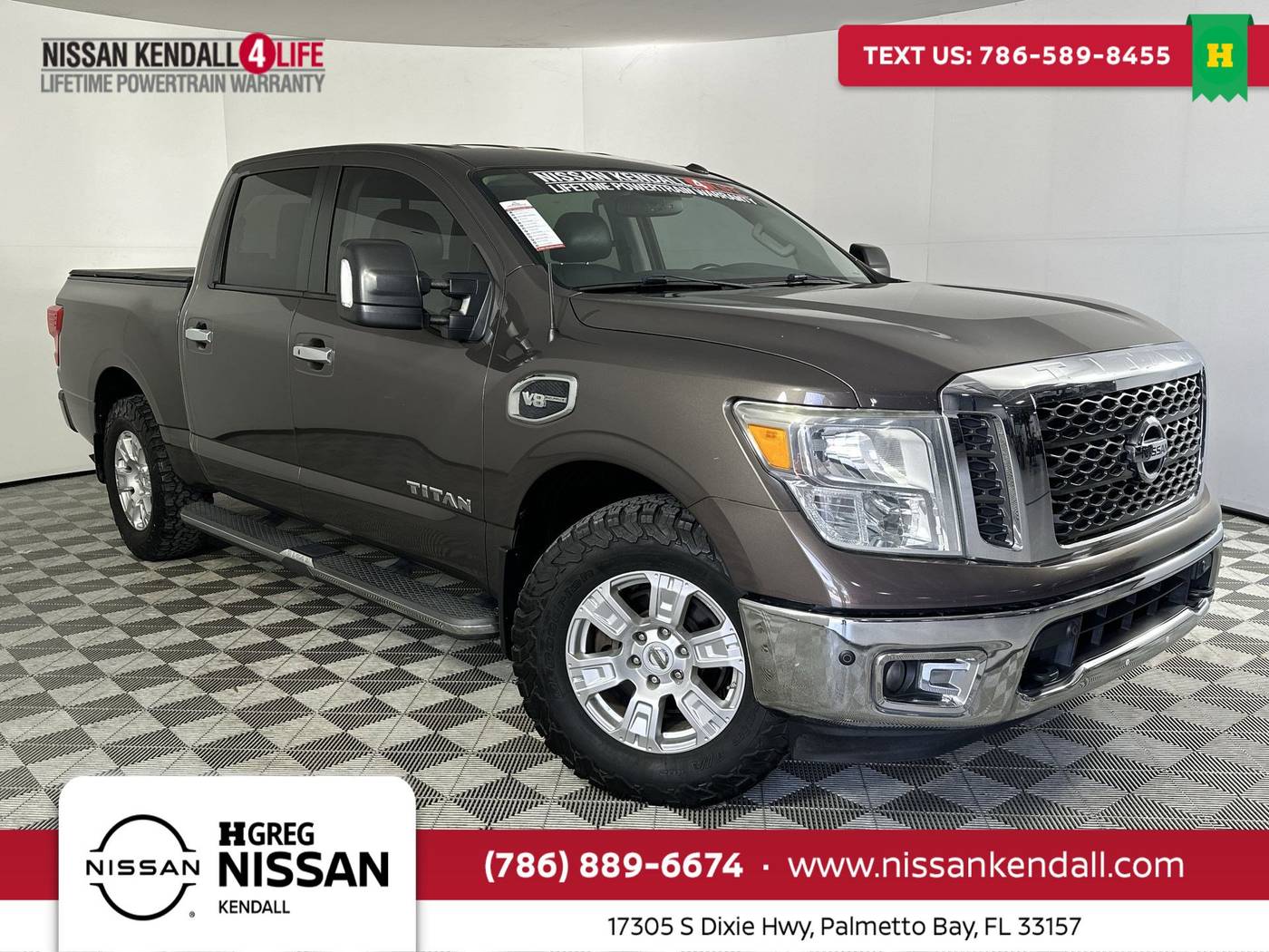 2017 Nissan Titan SV — Pickup Truck — 105,817 mi — Palmetto Bay, FL