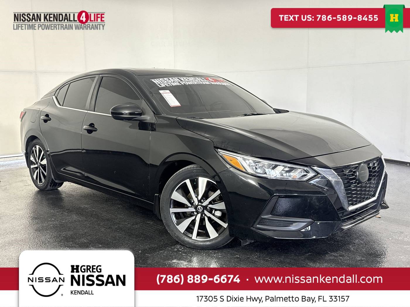 2021 Nissan Sentra SV — Sedan — 55,080 mi — Palmetto Bay, FL