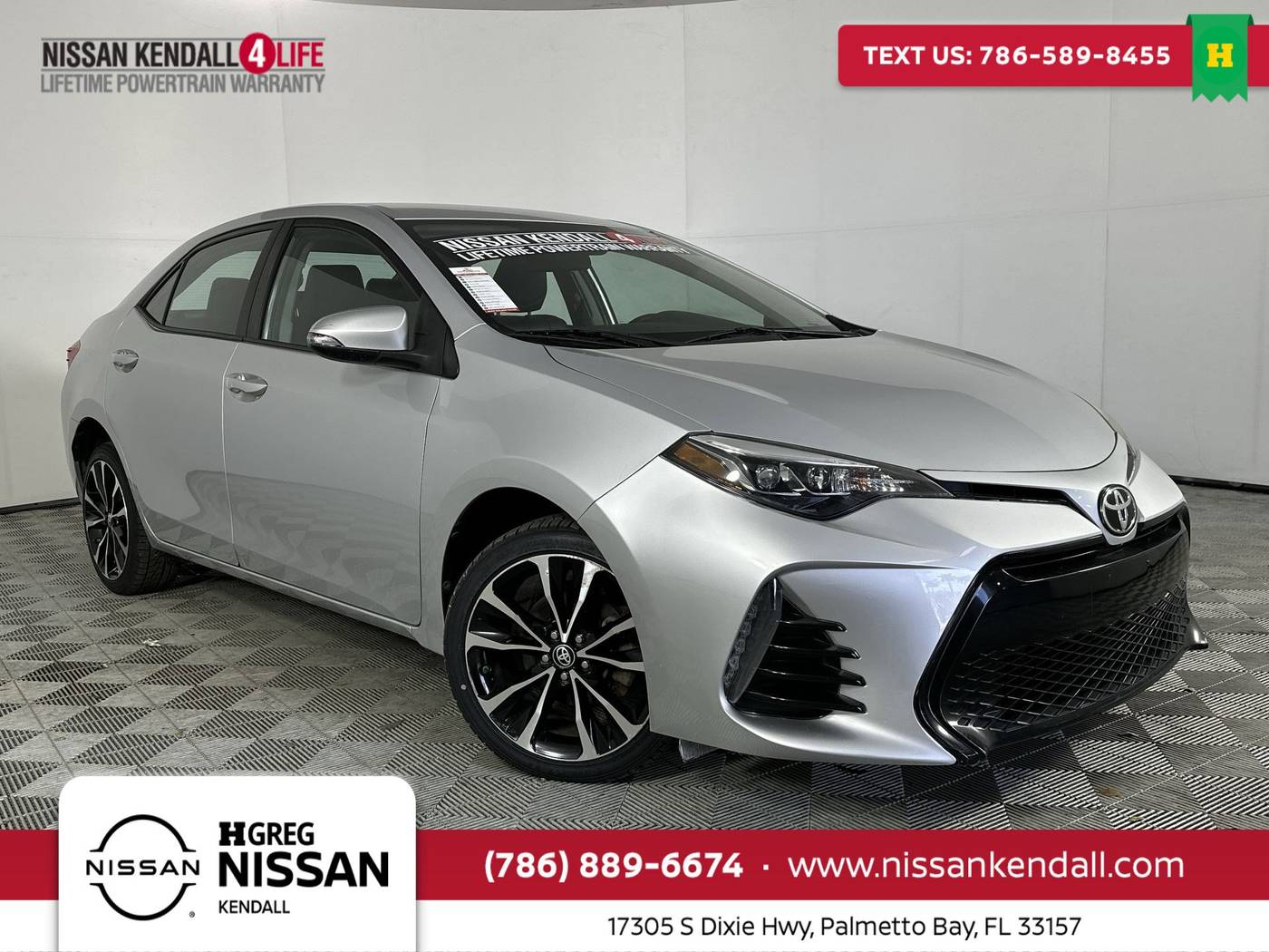 2017 Toyota Corolla L — Sedan — 73,743 mi — Palmetto Bay, FL