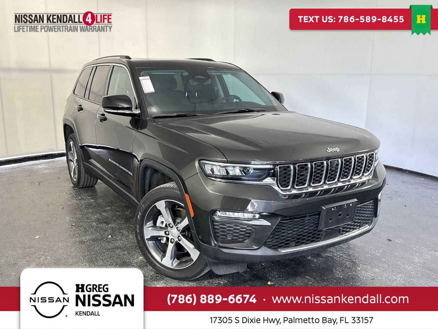2023 Jeep Grand Cherokee 4xe — SUV — 23,385 mi — Palmetto Bay, FL