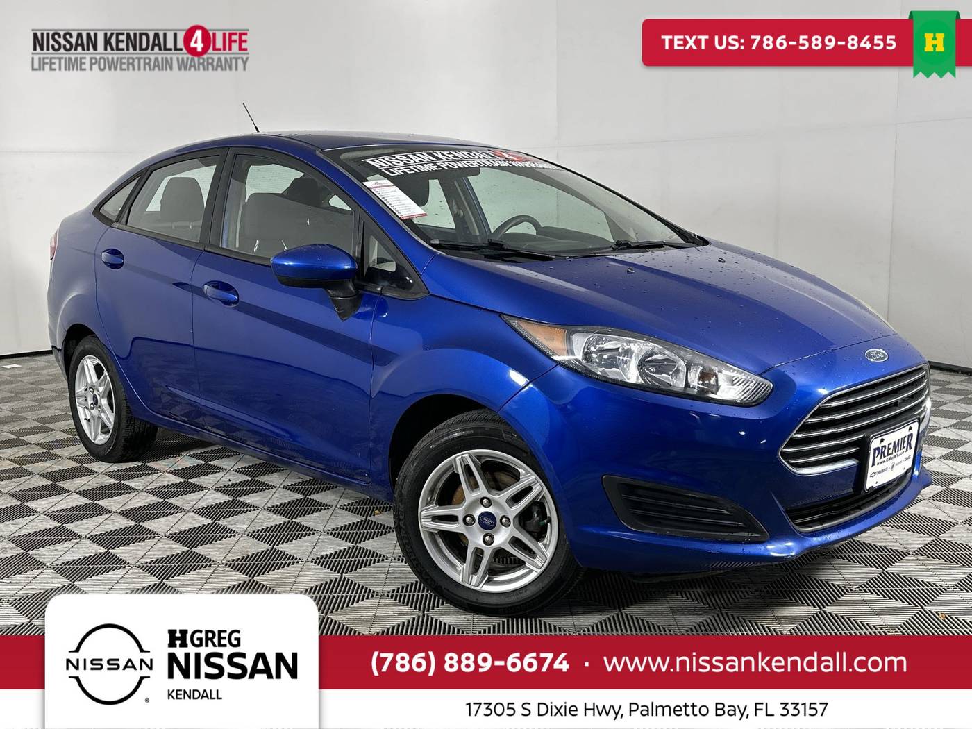 2018 Ford Fiesta SE — Sedan — 73,583 mi — Palmetto Bay, FL