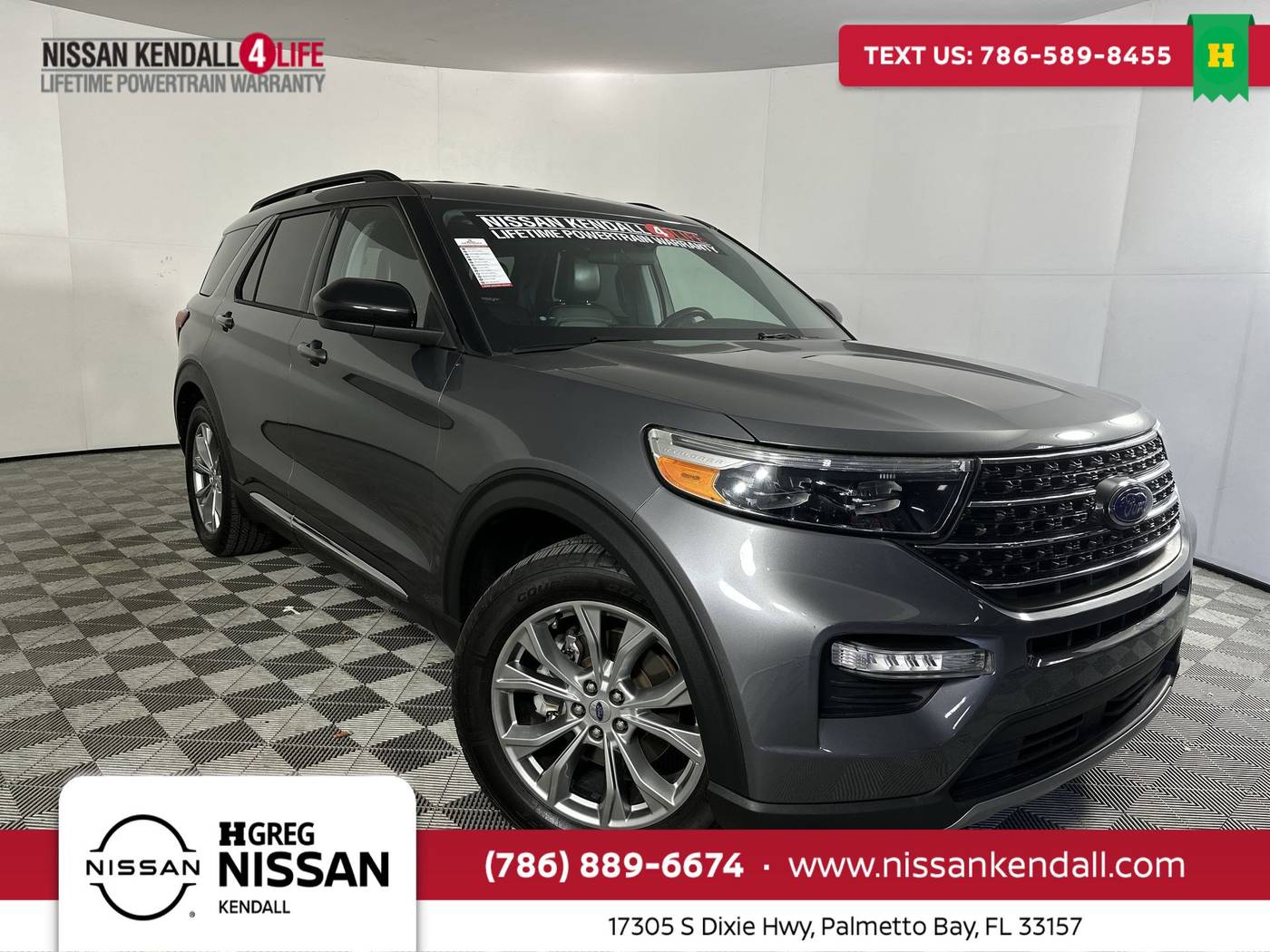 2021 Ford Explorer XLT — SUV — 47,608 mi — Palmetto Bay, FL