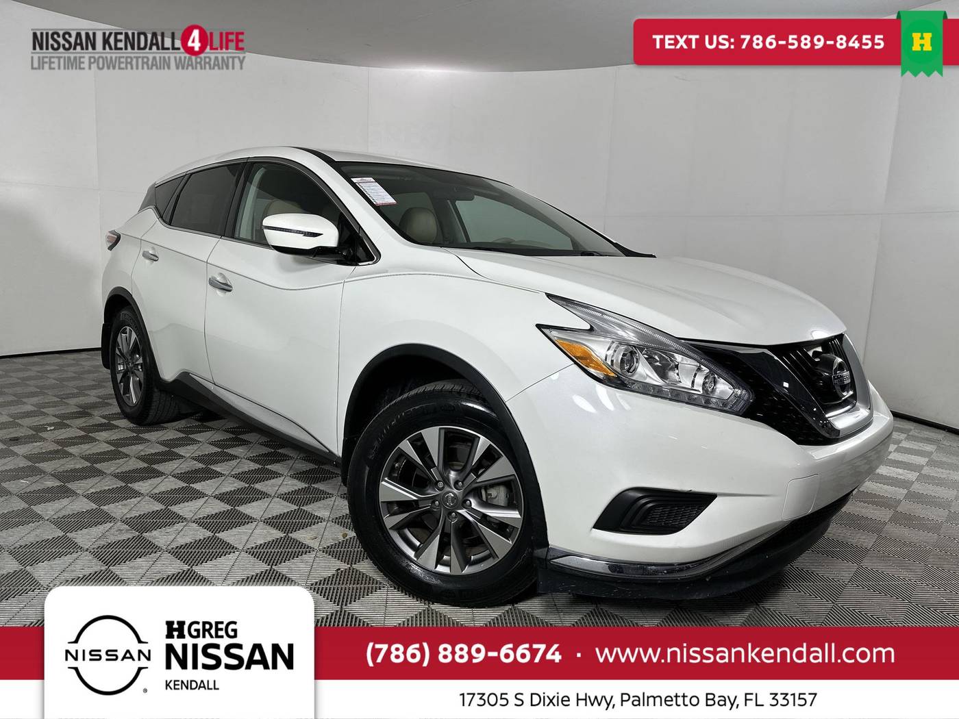 2017 Nissan Murano S — SUV — 36,858 mi — Palmetto Bay, FL