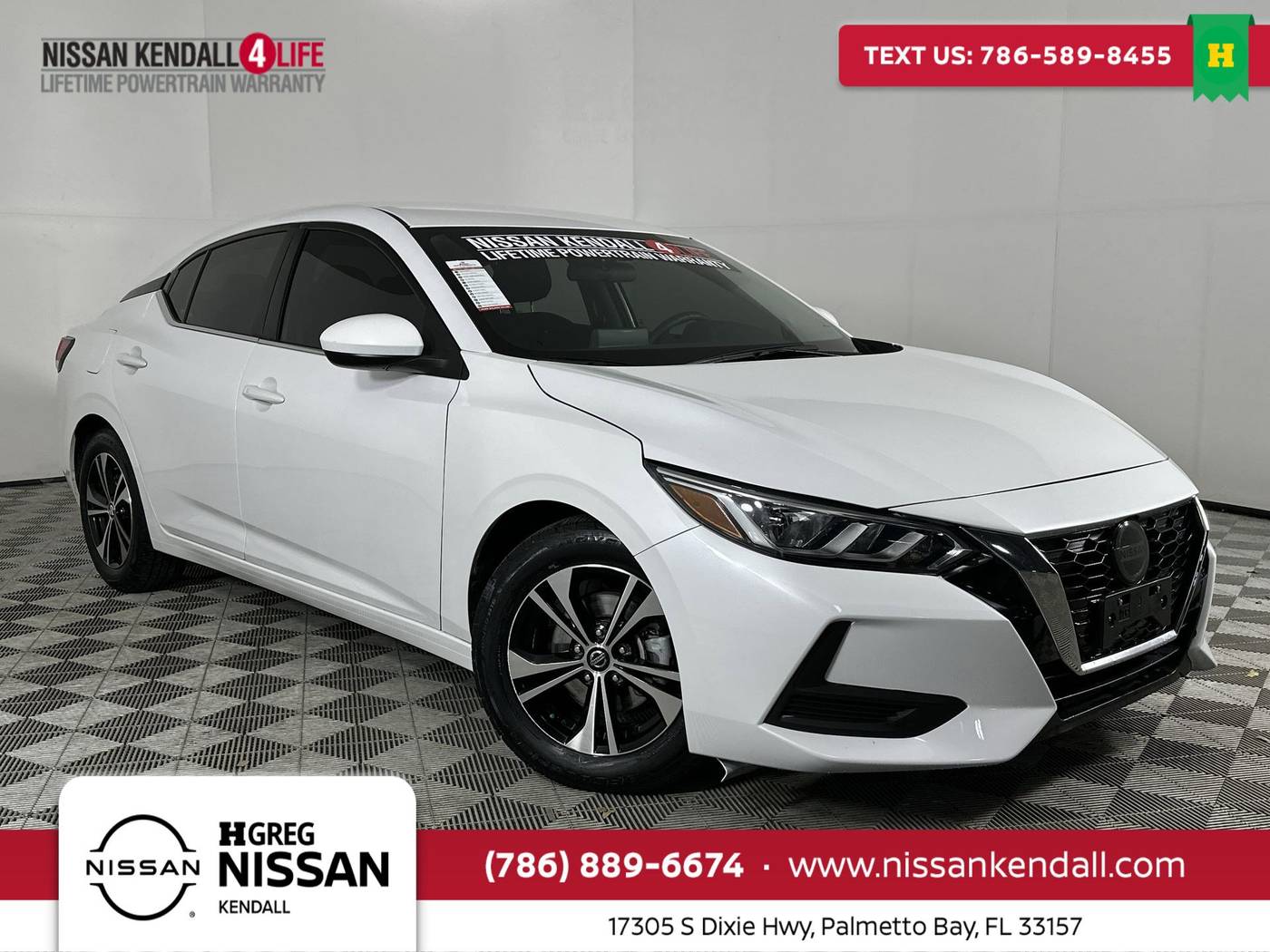 2022 Nissan Sentra SV — Sedan — 64,080 mi — Palmetto Bay, FL