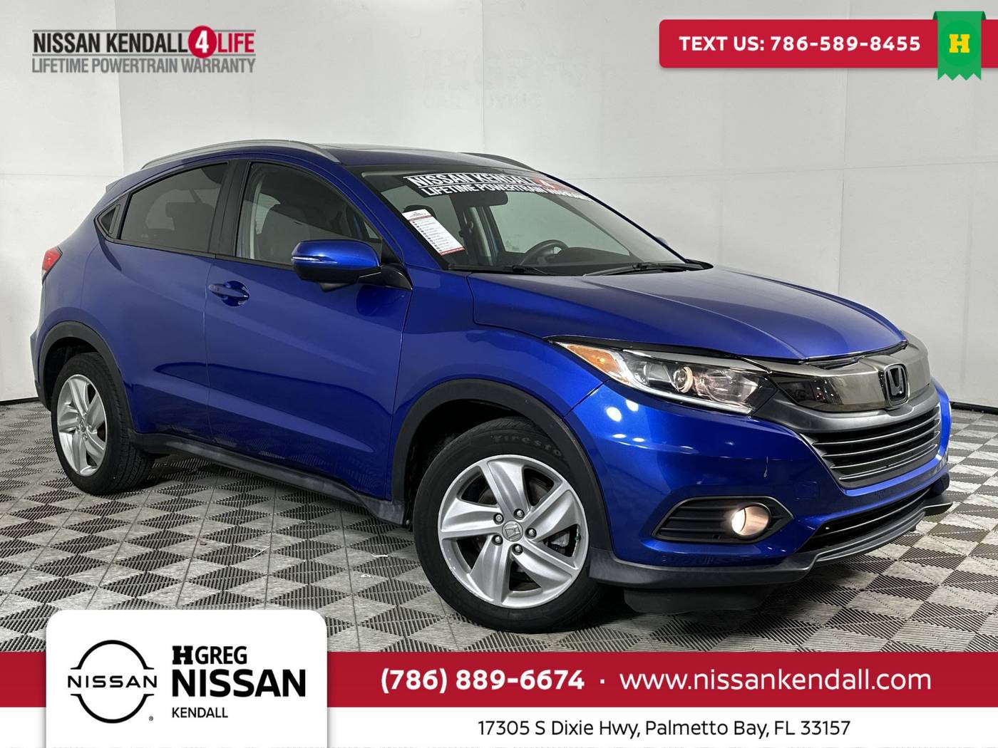 2019 Honda HR-V EX — SUV — 89,170 mi — Palmetto Bay, FL
