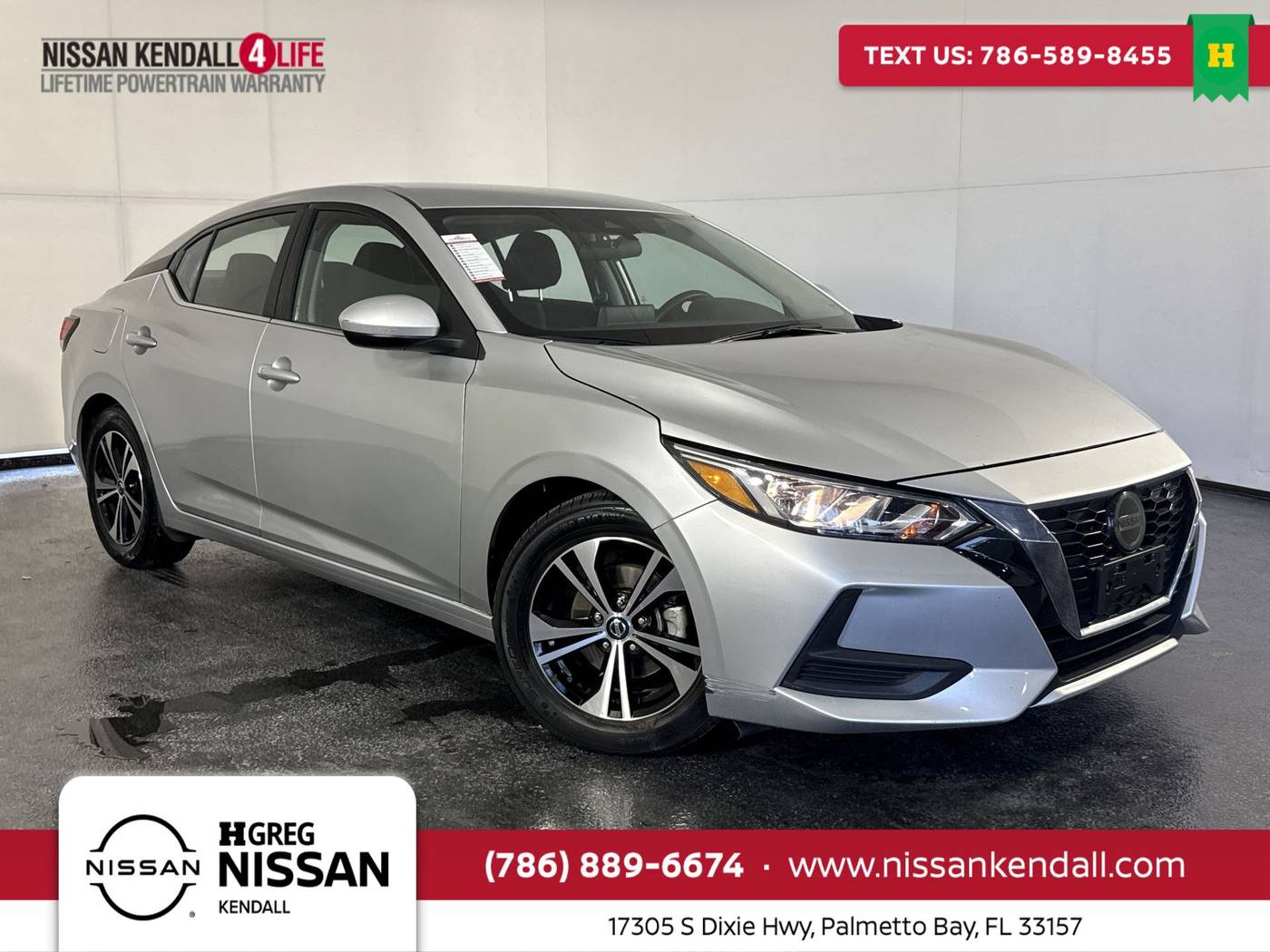 2023 Nissan Sentra SV — Sedan — 38,454 mi — Palmetto Bay, FL
