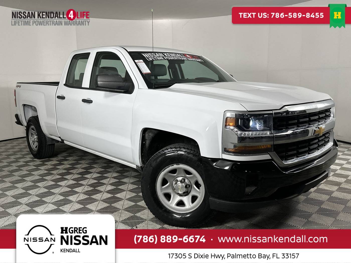2017 Chevrolet Silverado 1500 WT — Pickup Truck — 61,576 mi — Palmetto Bay, FL