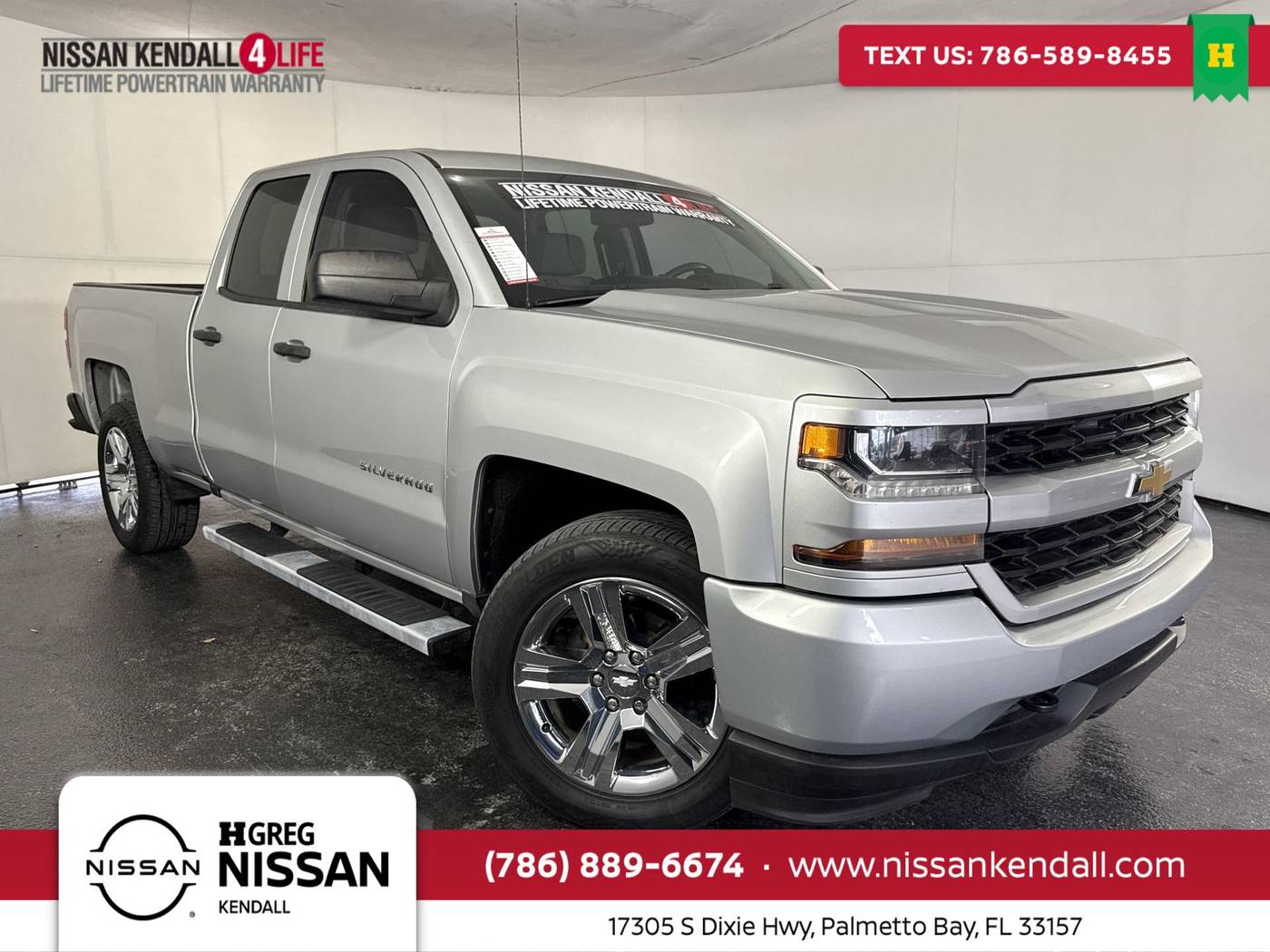 2017 Chevrolet Silverado 1500 Custom — Pickup Truck — 81,094 mi — Palmetto Bay, FL