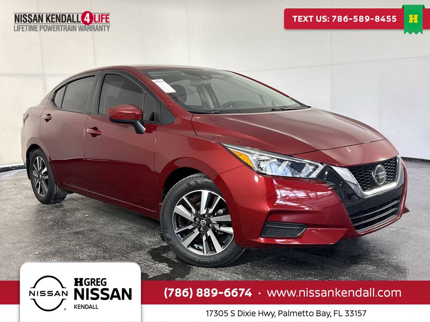 2022 Nissan Versa SV — Sedan — 31,603 mi — Palmetto Bay, FL