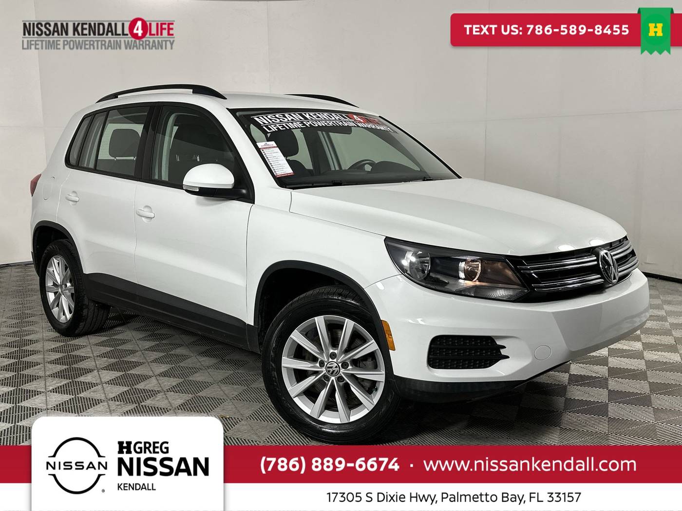 2018 Volkswagen Tiguan Limited S — SUV — 30,026 mi — Palmetto Bay, FL