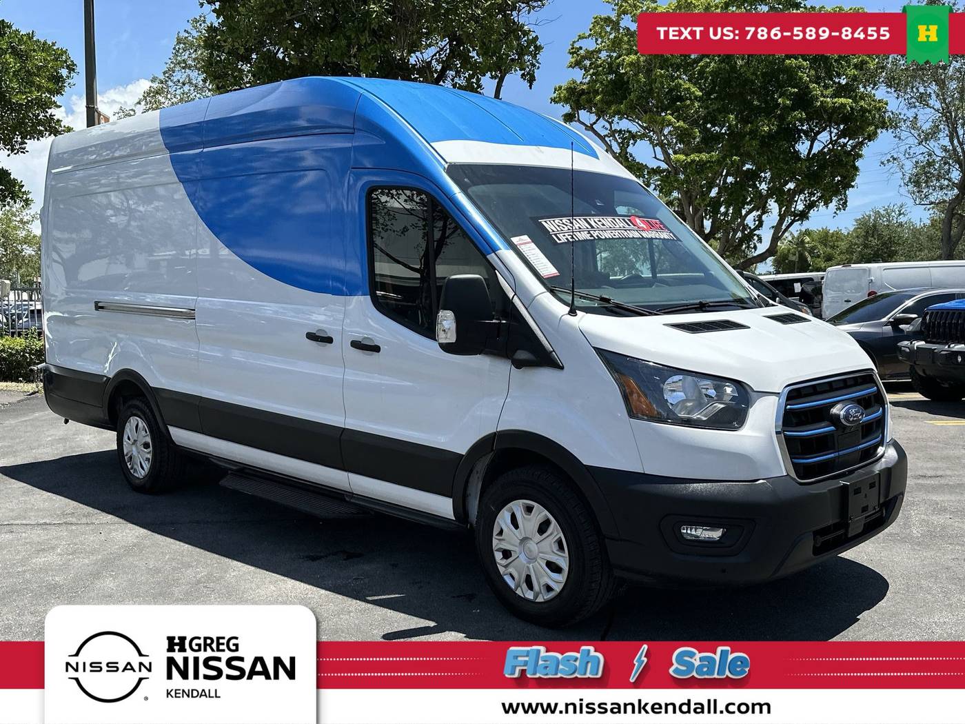 2022 Ford E-Transit Cargo Van T-350 — Cargo Van — 7,687 mi — Palmetto Bay, FL