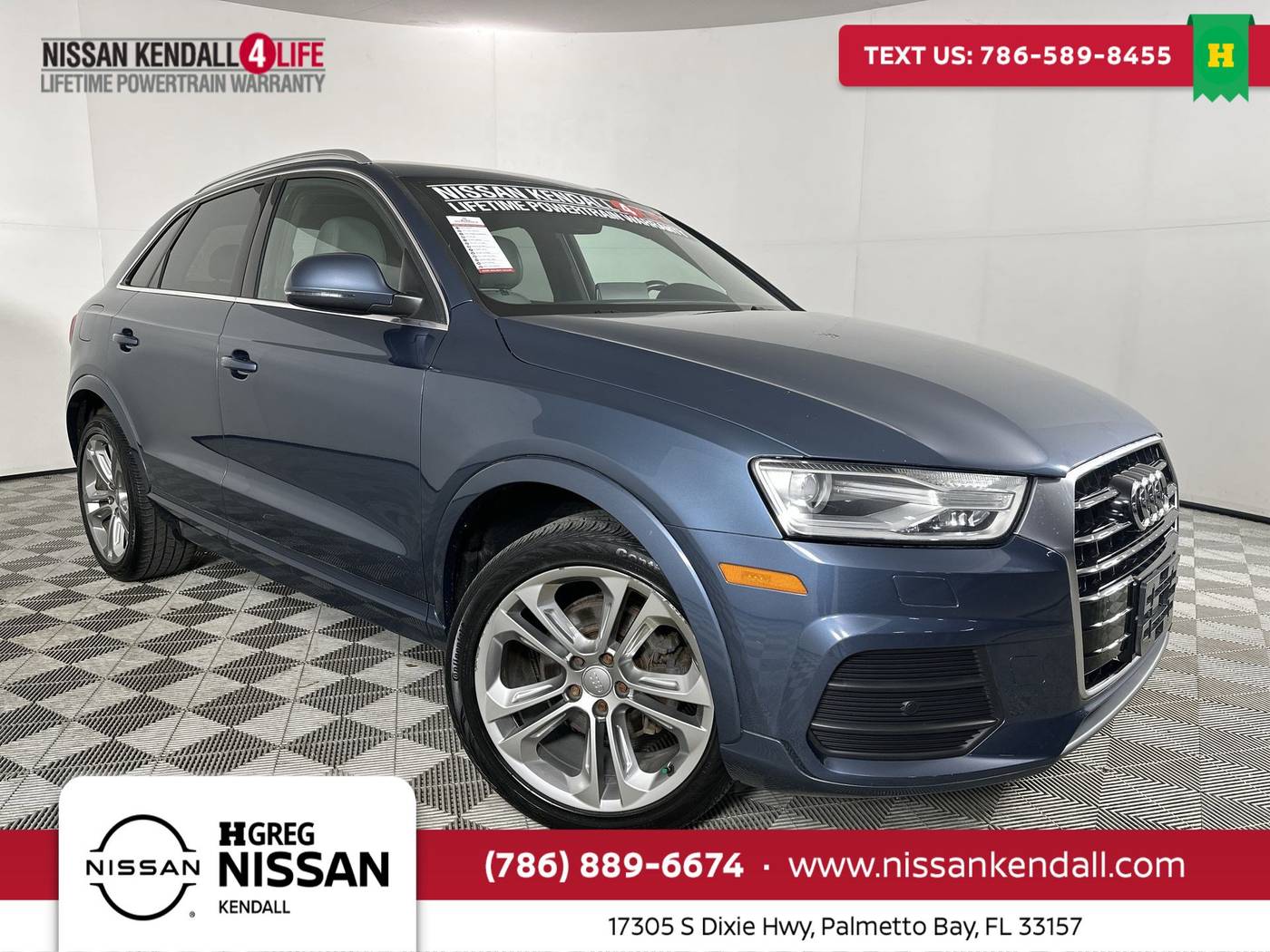 2017 Audi Q3 Premium Plus — SUV — 77,056 mi — Palmetto Bay, FL