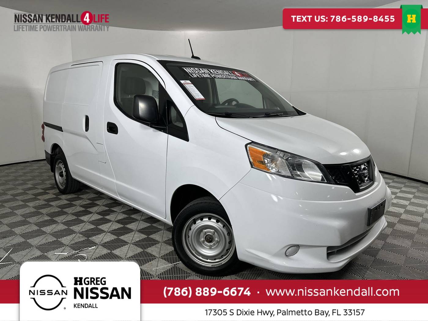 2021 Nissan NV200 Compact Cargo S — Cargo Van — 38,322 mi — Palmetto Bay, FL