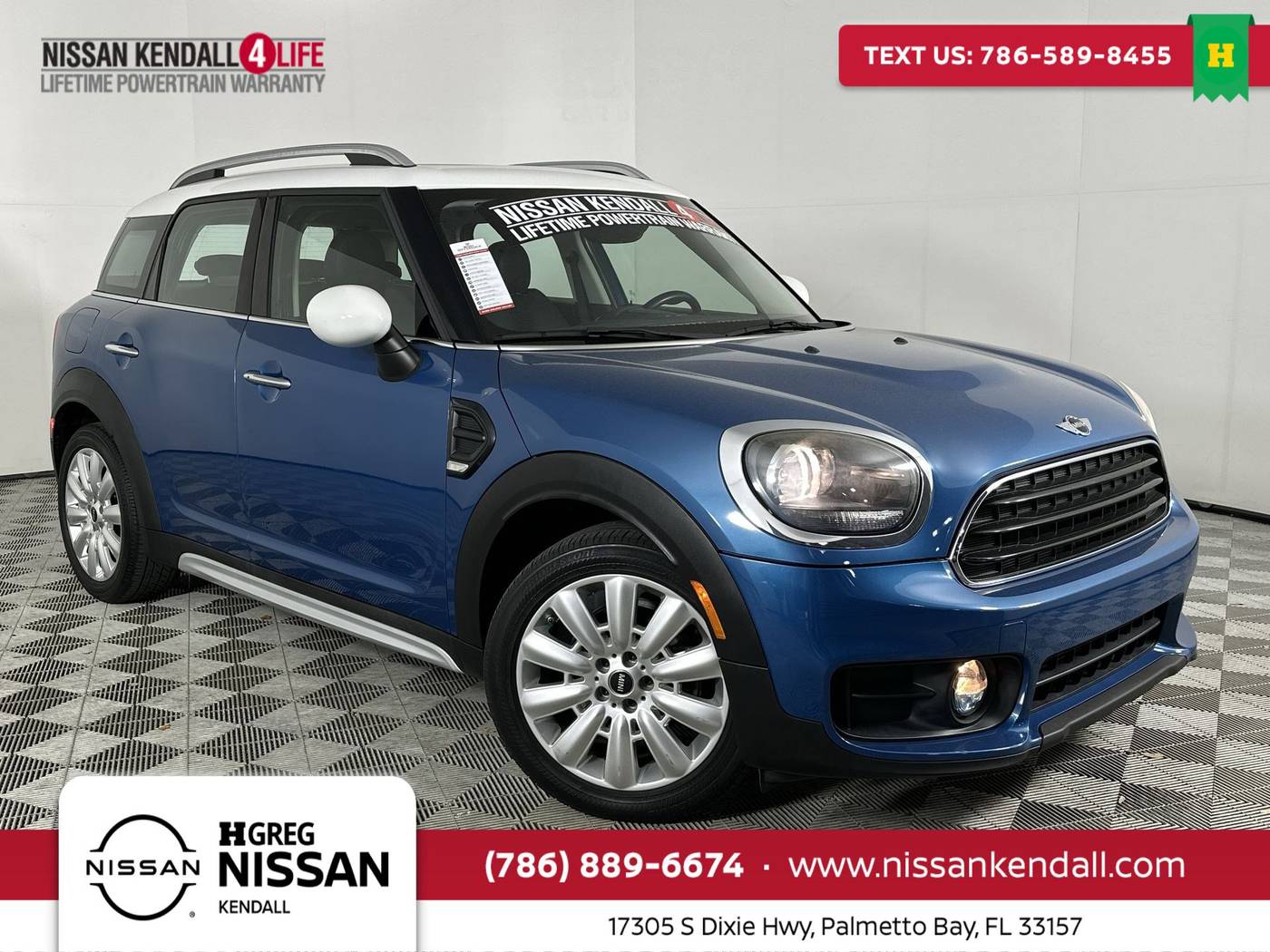 2018 MINI Countryman Cooper — SUV — 30,929 mi — Palmetto Bay, FL