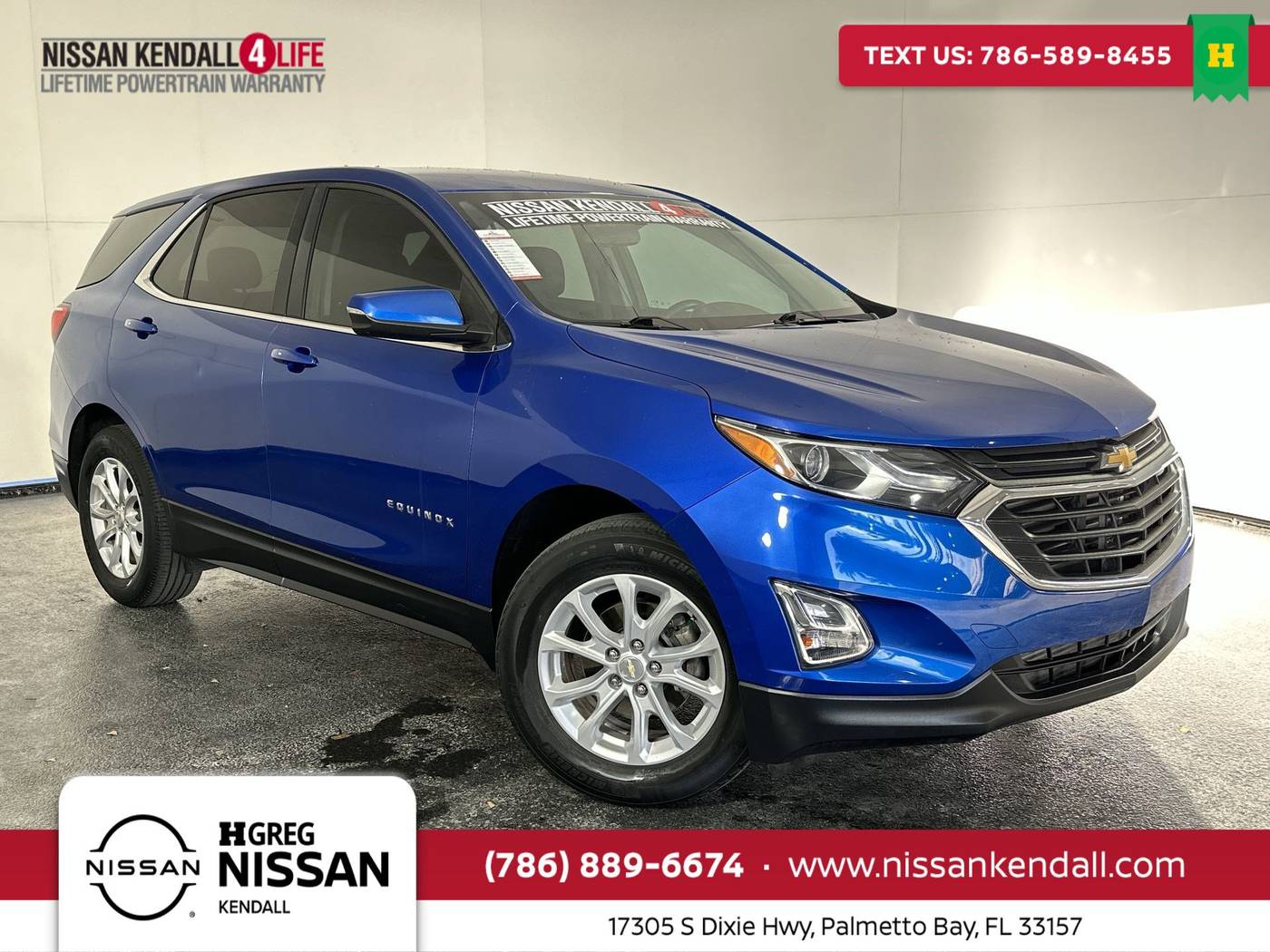 2019 Chevrolet Equinox LT — SUV — 45,272 mi — Palmetto Bay, FL