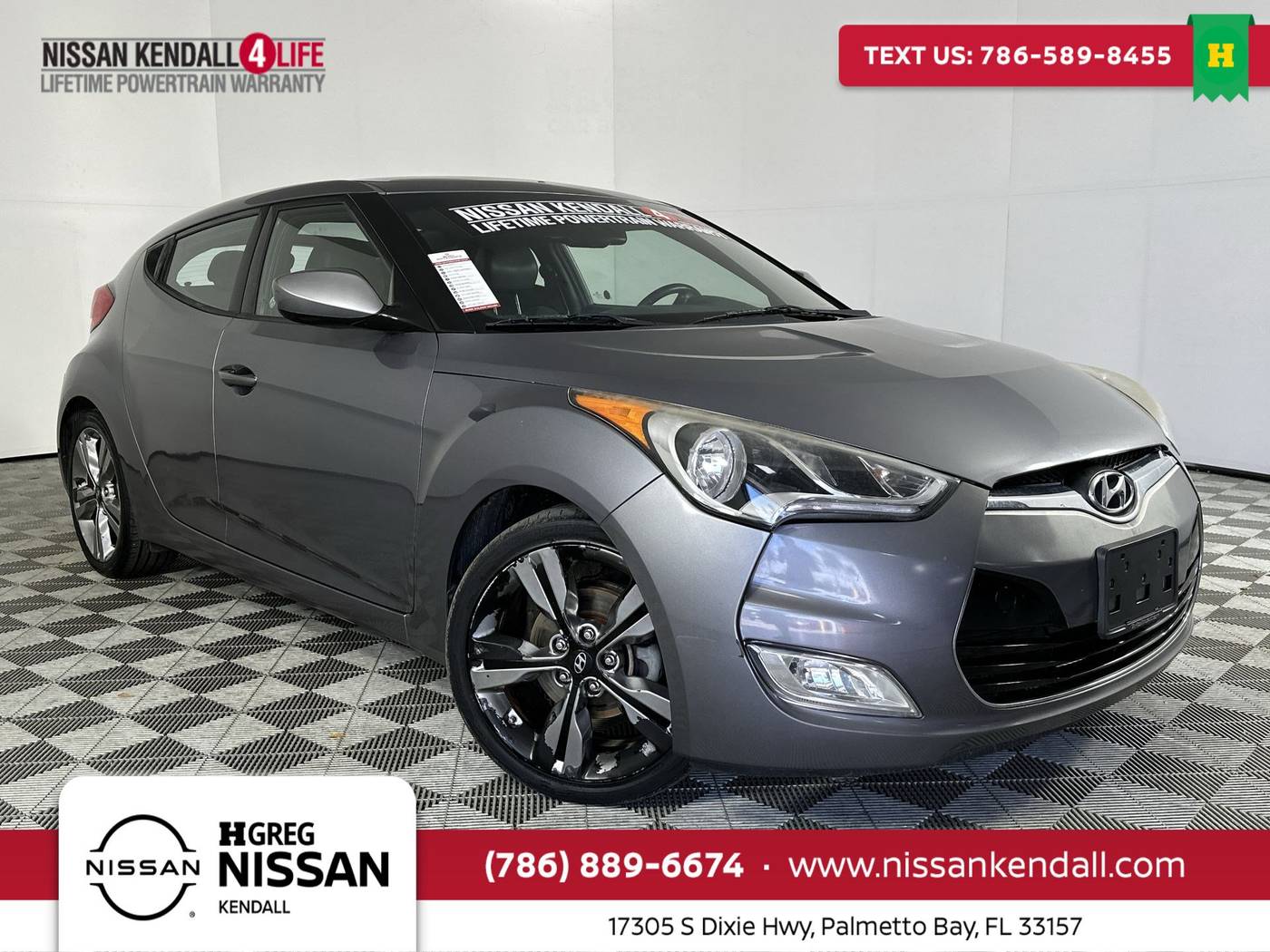 2016 Hyundai Veloster Base — Hatchback — 58,165 mi — Palmetto Bay, FL