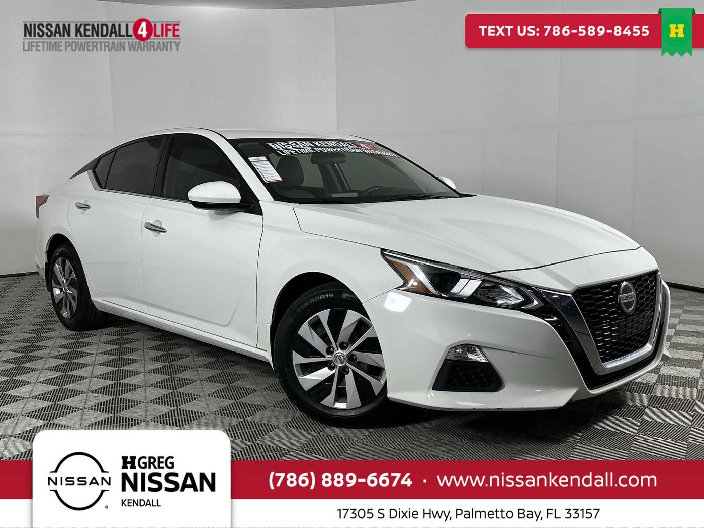 2019 Nissan Altima S — Sedan — 74,653 mi — Palmetto Bay, FL
