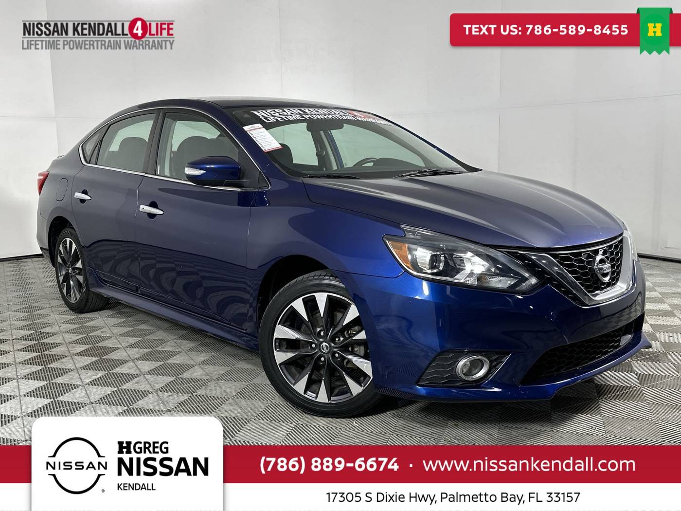 2018 Nissan Sentra SR — Sedan — 55,985 mi — Palmetto Bay, FL