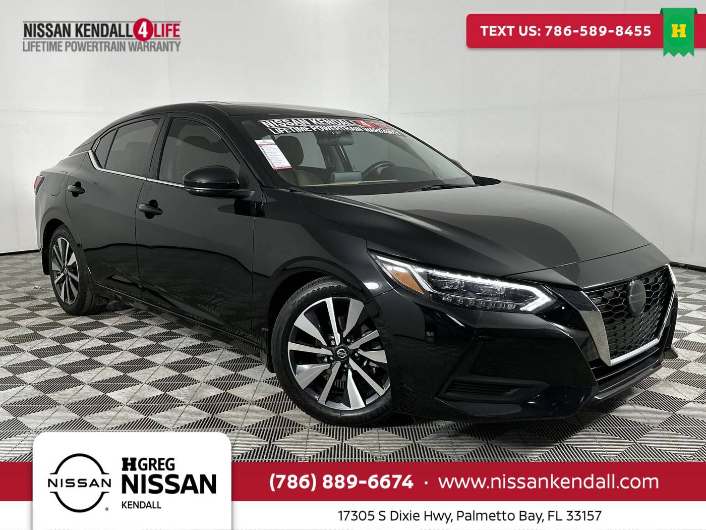 2020 Nissan Sentra SV — Sedan — 82,414 mi — Palmetto Bay, FL