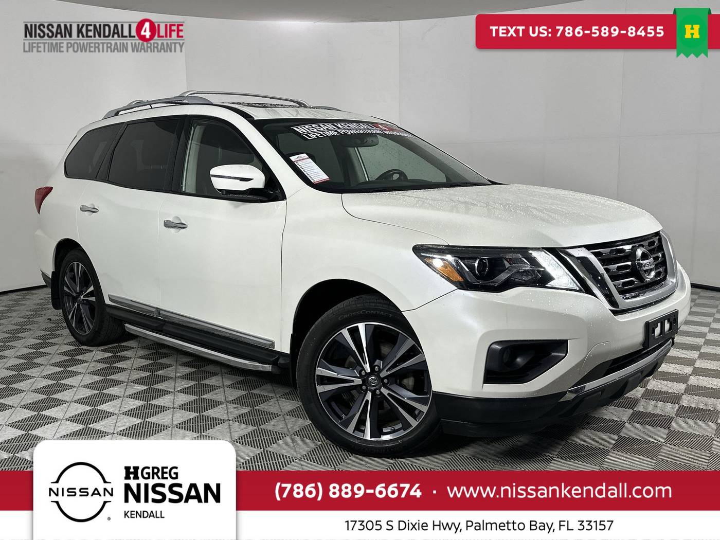 2018 Nissan Pathfinder Platinum — SUV — 87,421 mi — Palmetto Bay, FL