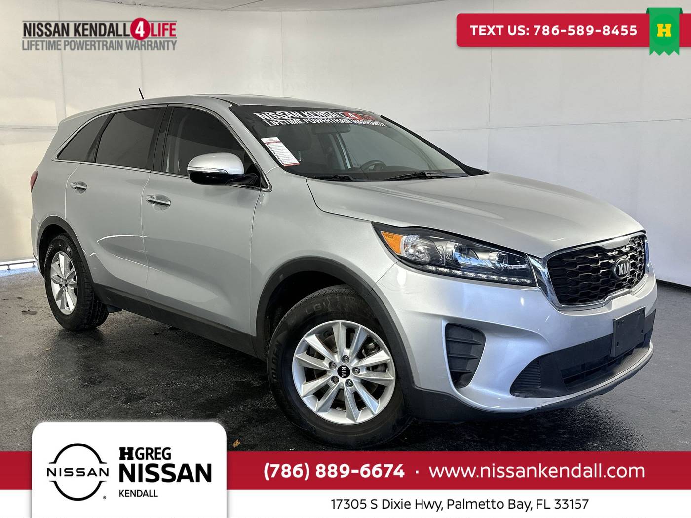 2019 Kia Sorento L — SUV — 83,184 mi — Palmetto Bay, FL