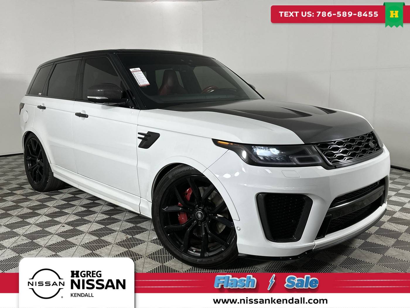 2018 Land Rover Range Rover Sport SVR — SUV — 60,198 mi — Palmetto Bay, FL
