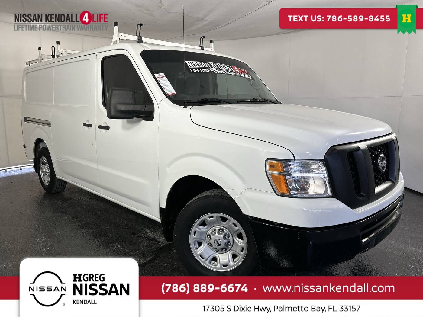 2020 Nissan NV Cargo NV2500 HD SV — Cargo Van — 80,159 mi — Palmetto Bay, FL