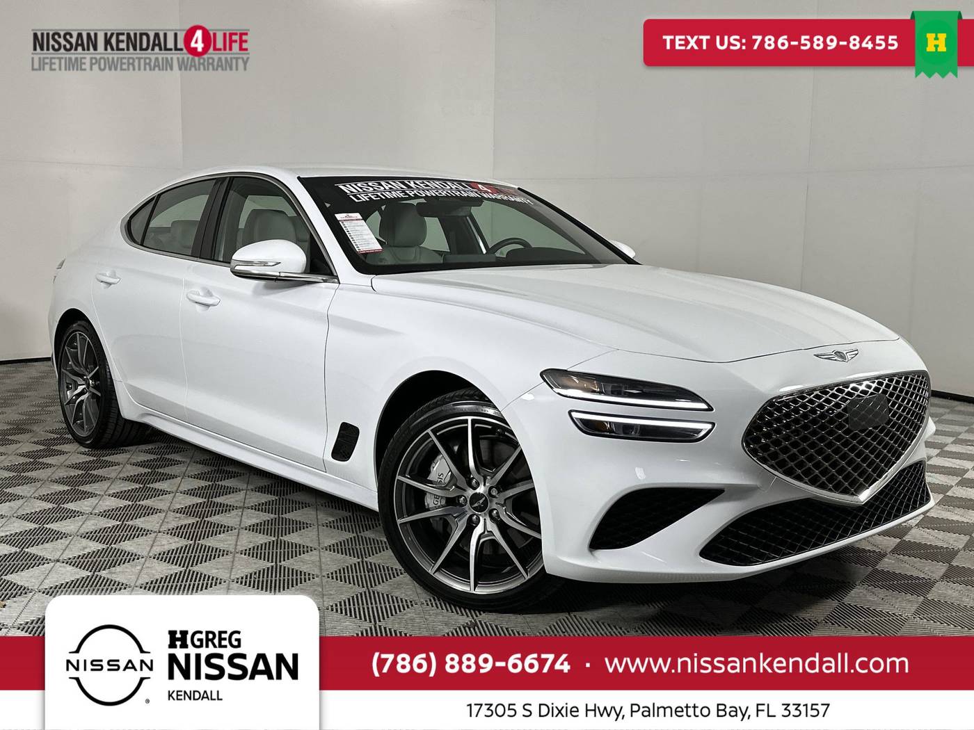 2025 Genesis G70 2.5T — Sedan — 4,497 mi — Palmetto Bay, FL