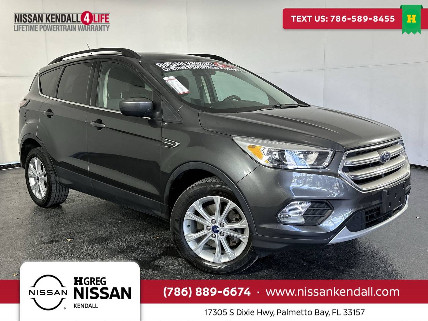 2018 Ford Escape SE — SUV — 86,808 mi — Palmetto Bay, FL