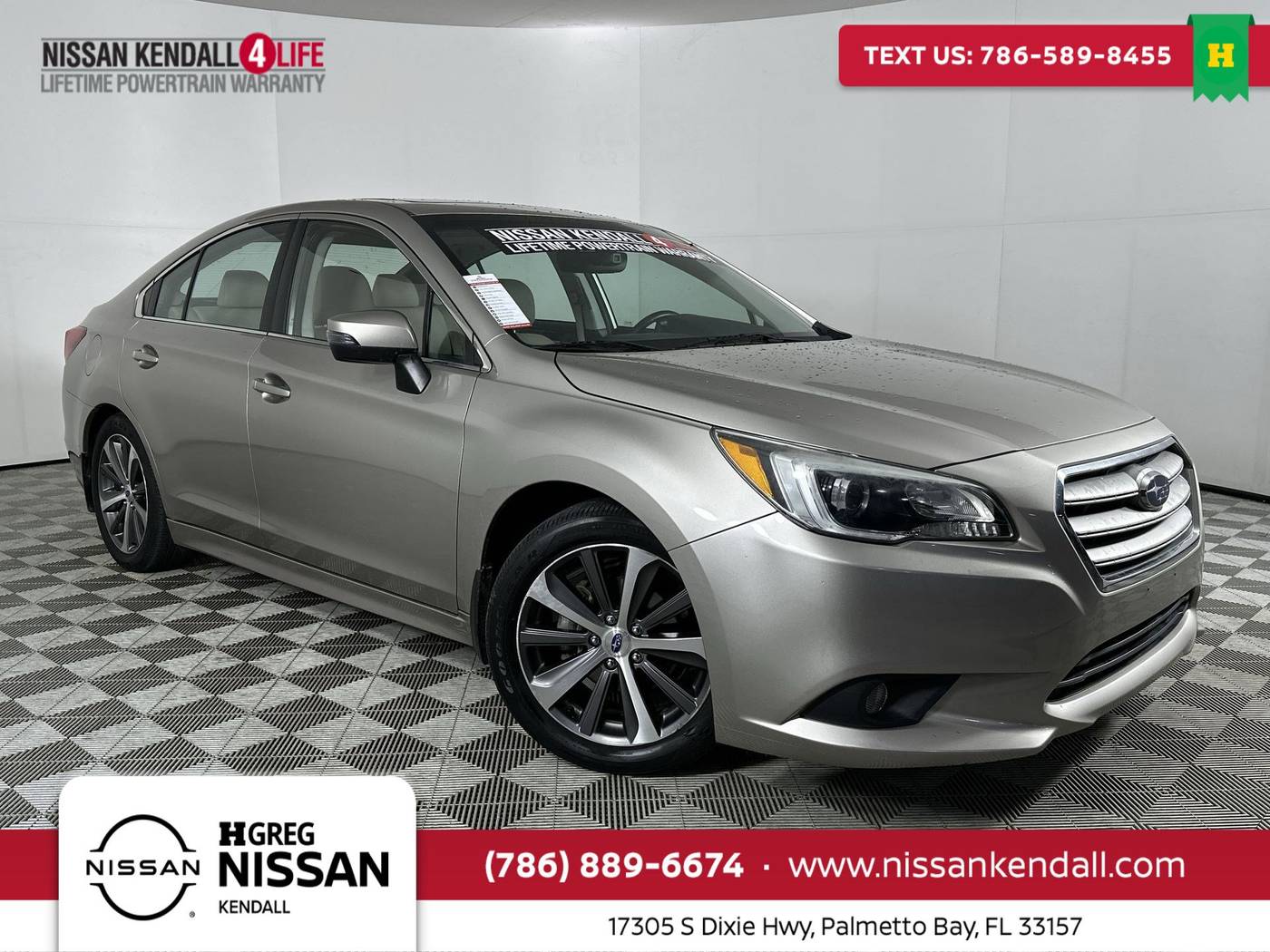 2017 Subaru Legacy 2.5i Limited — Sedan — 40,864 mi — Palmetto Bay, FL