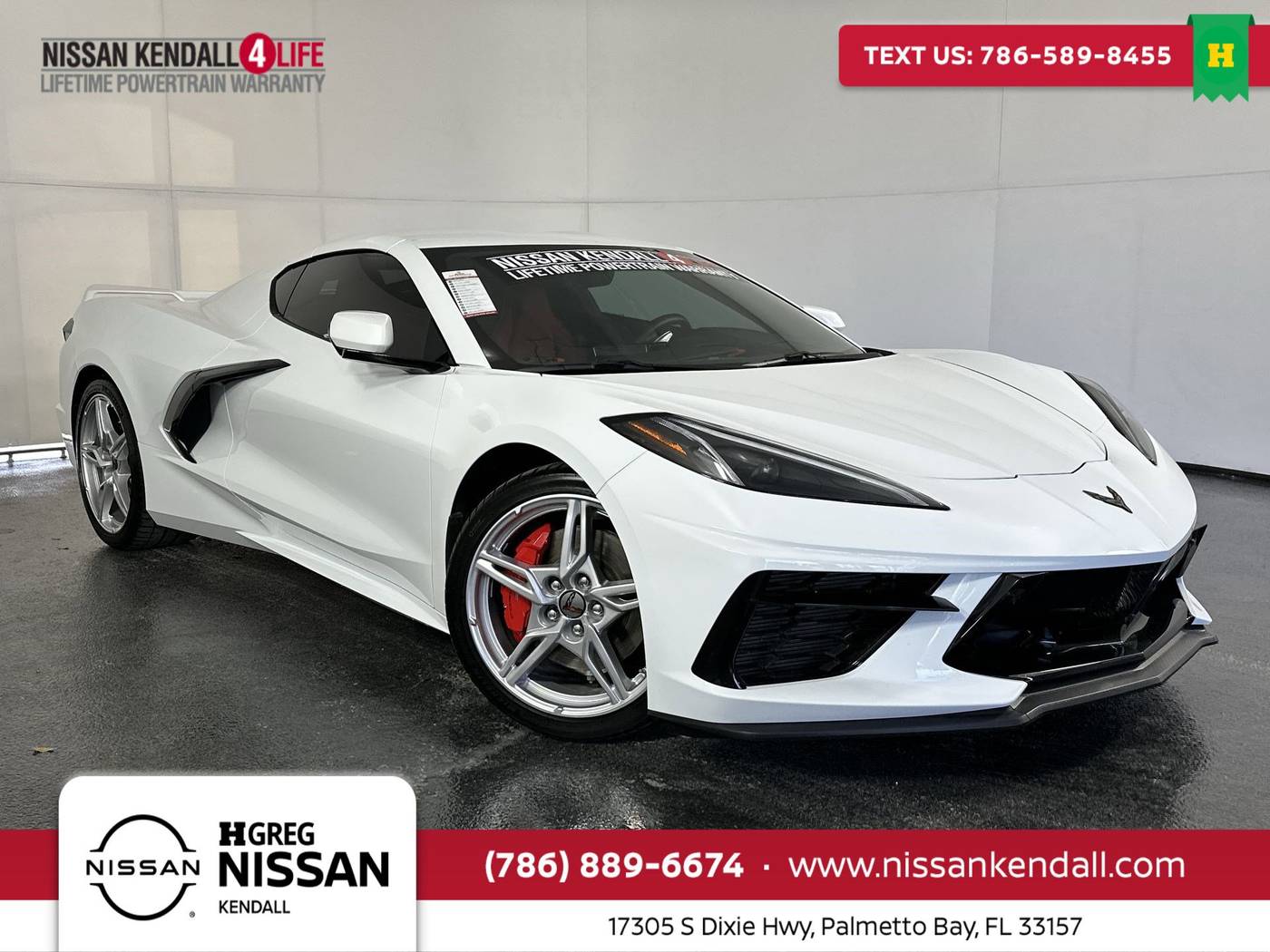 2022 Chevrolet Corvette 2LT — Coupe — 5,721 mi — Palmetto Bay, FL