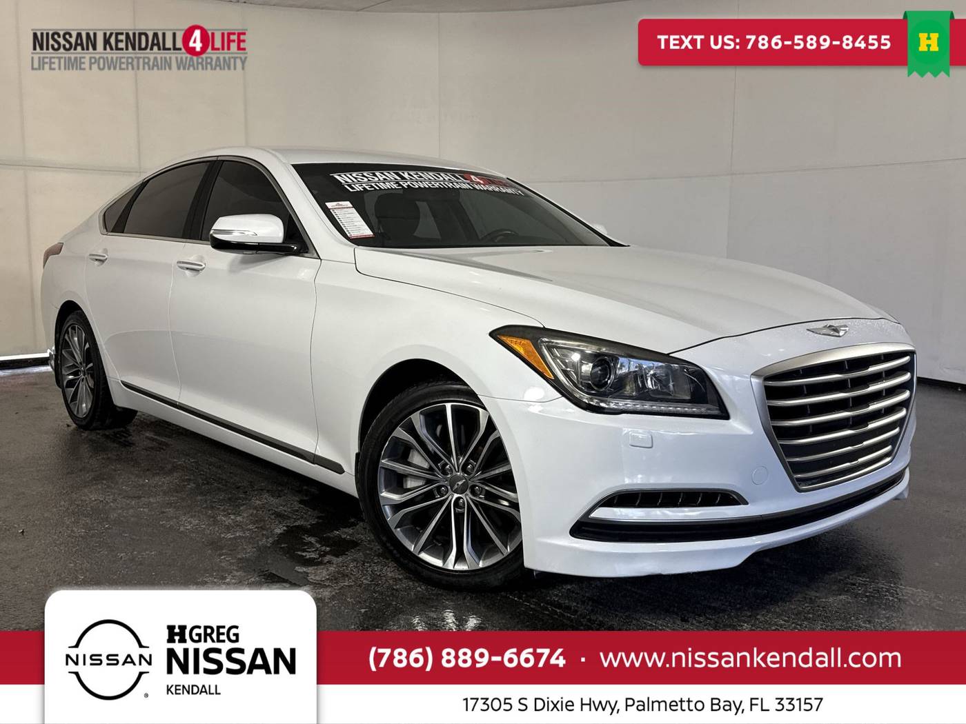 2015 Hyundai Genesis 3.8 — Sedan — 57,532 mi — Palmetto Bay, FL