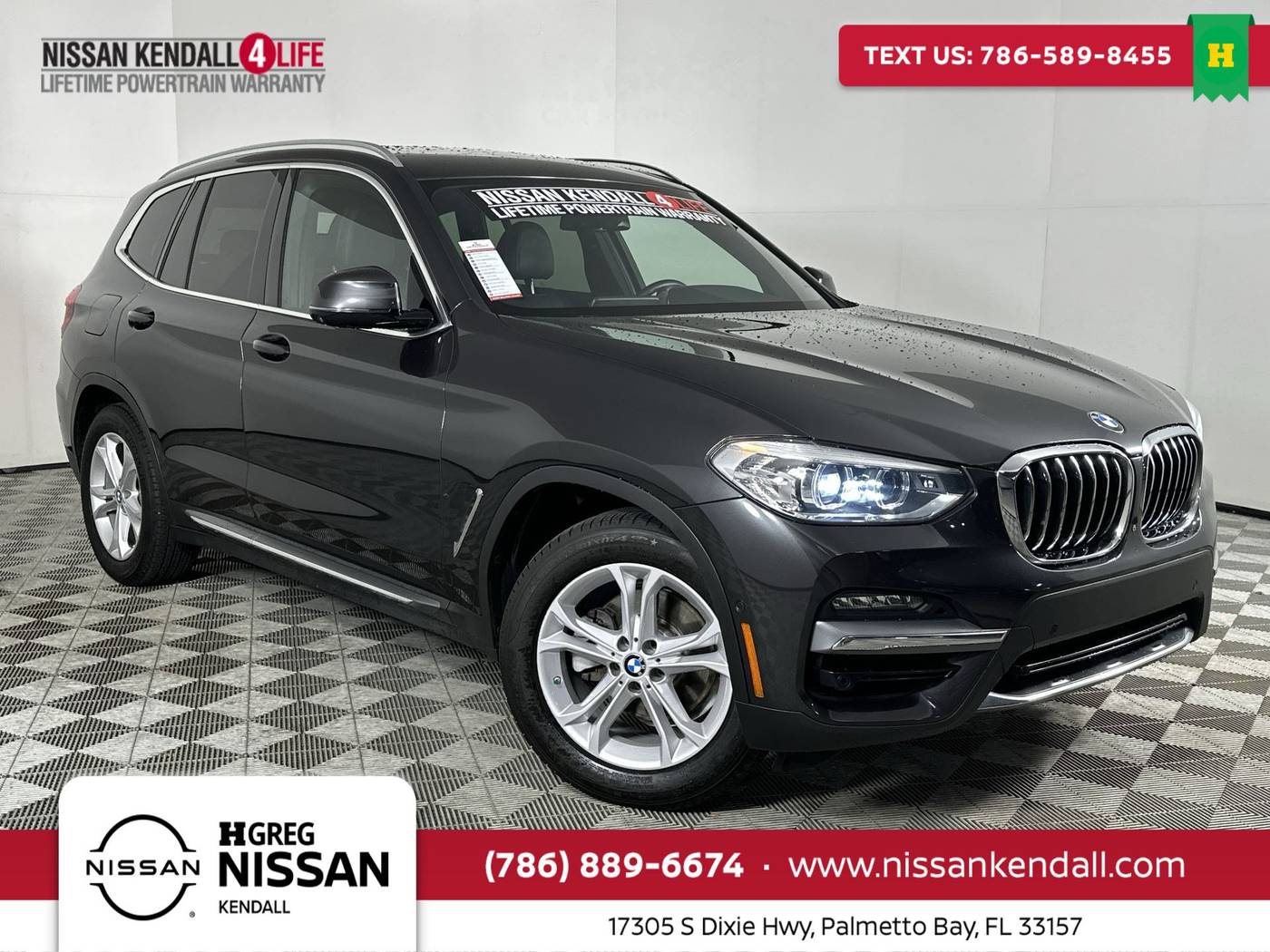 2020 BMW X3 30i — SUV — 63,310 mi — Palmetto Bay, FL