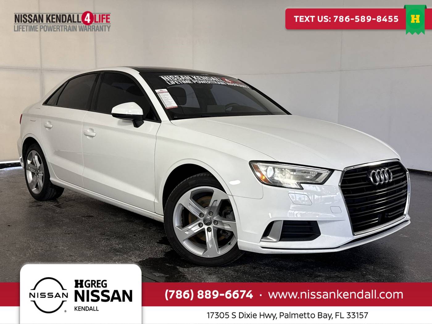 2018 Audi A3 Premium — Sedan — 49,233 mi — Palmetto Bay, FL