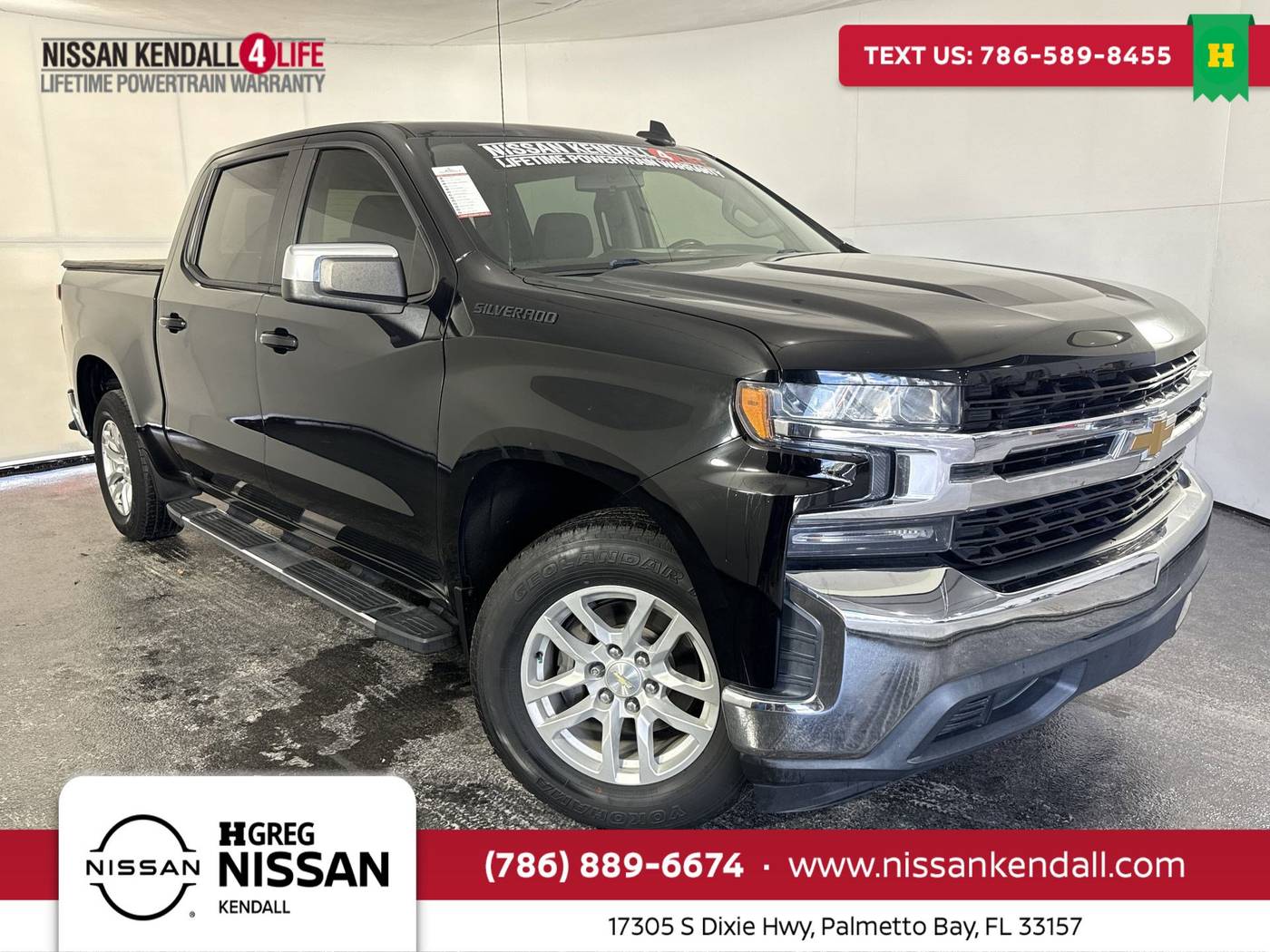 2019 Chevrolet Silverado 1500 LT — Pickup Truck — 87,507 mi — Palmetto Bay, FL