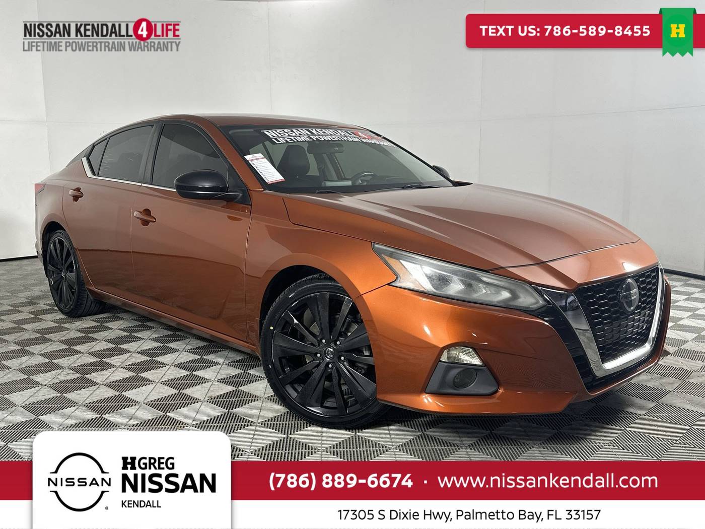 2020 Nissan Altima SR — Sedan — 82,010 mi — Palmetto Bay, FL